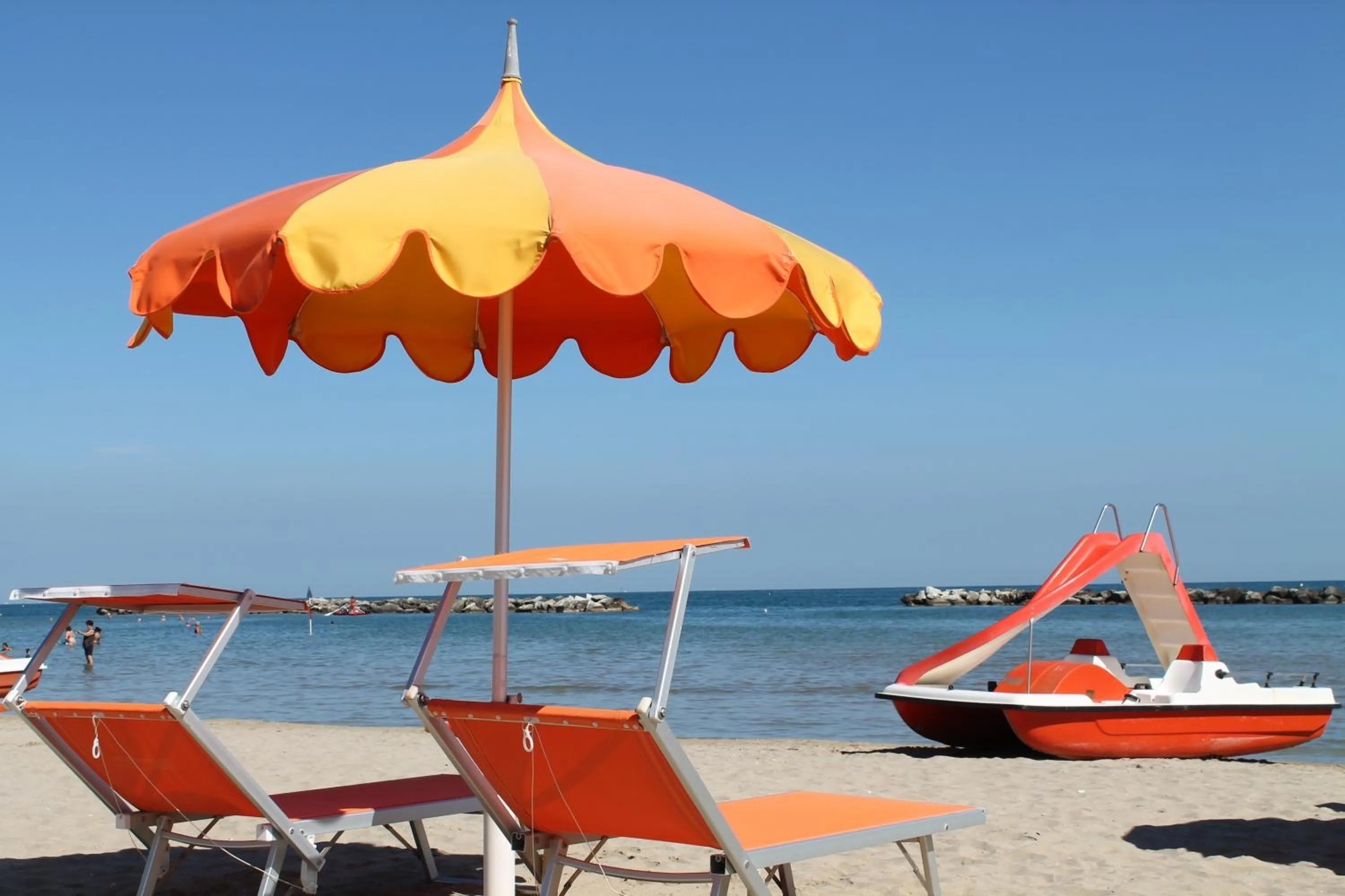Beach in Hotel Cannes