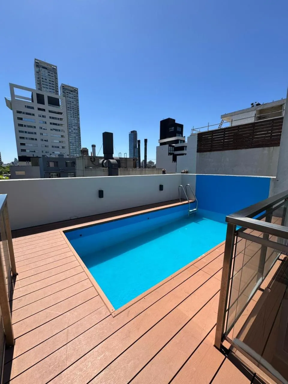 Swimming pool in Syrah Suites