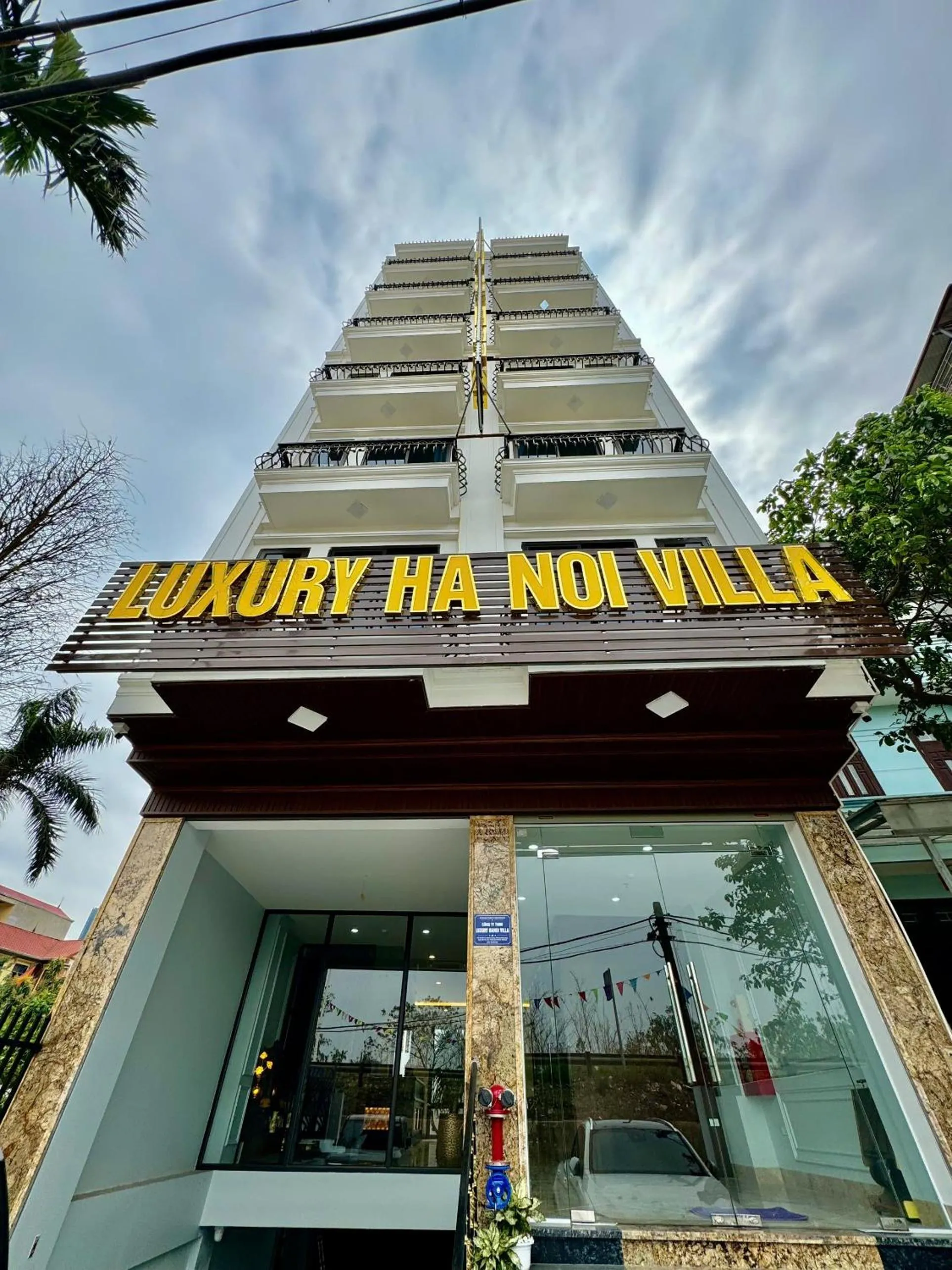 Property building in Luxury Hanoi Hotel