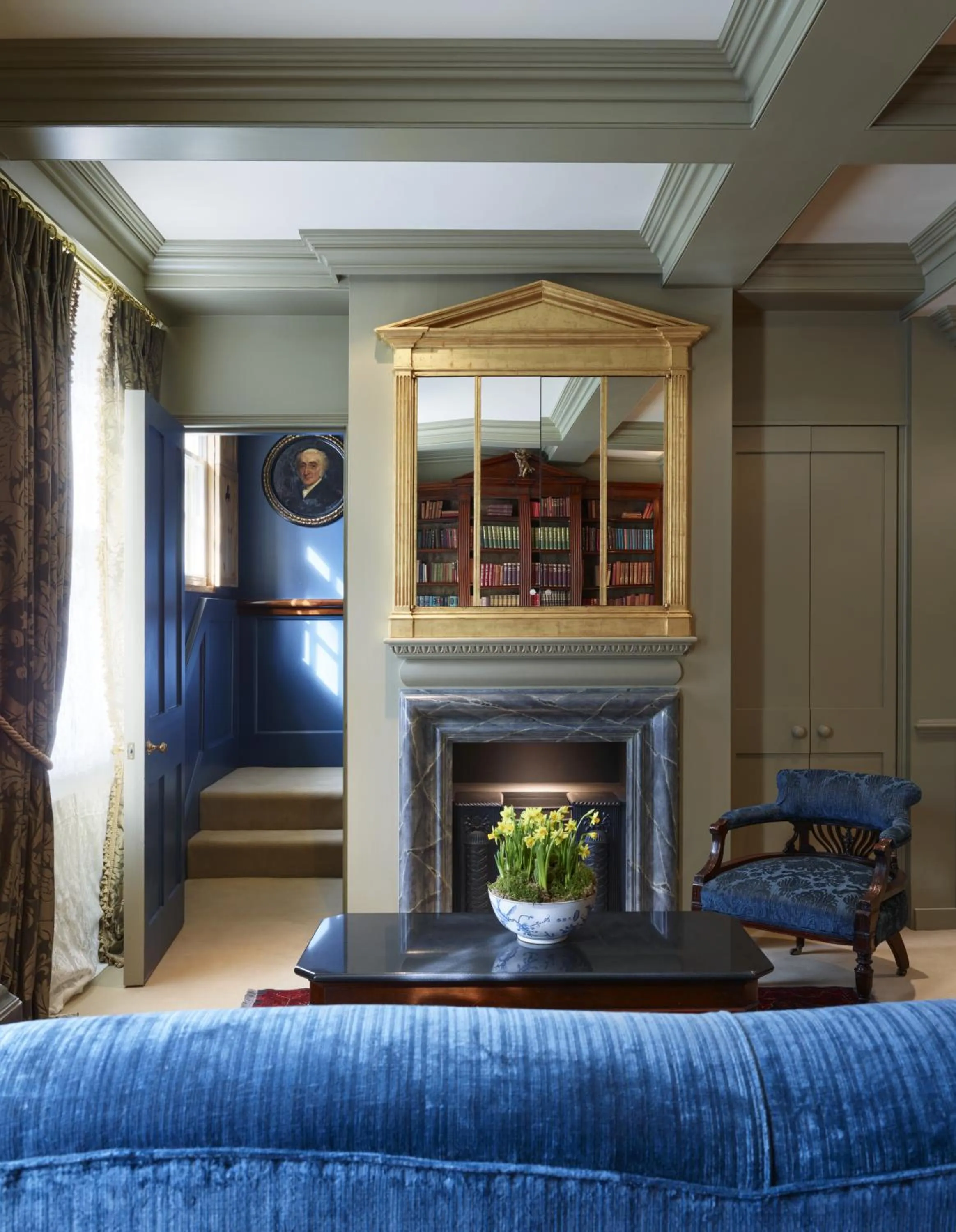 Living room in Batty Langley's