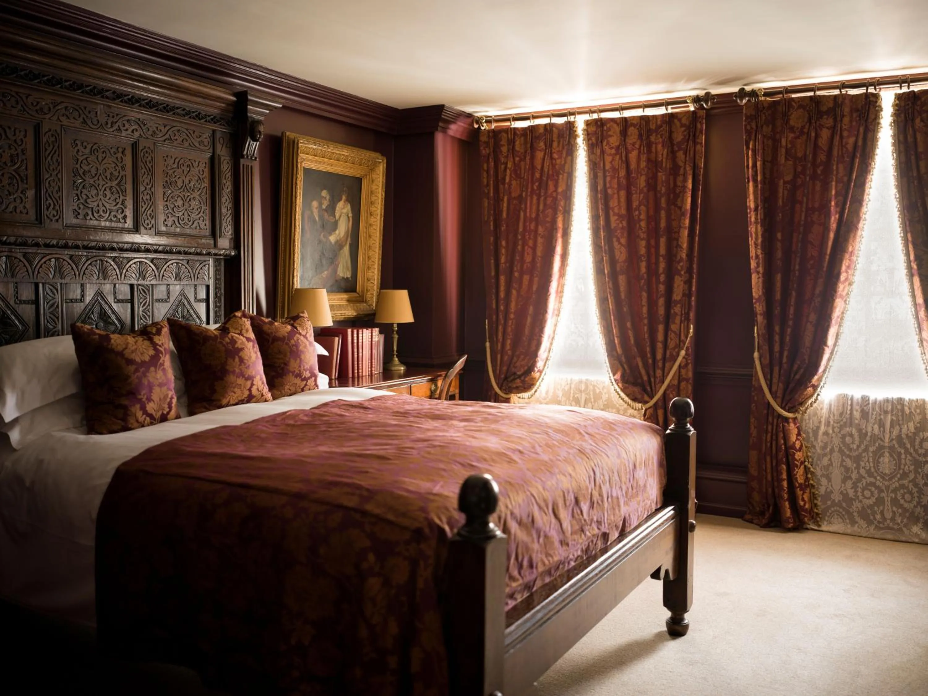 Bedroom, Bed in Batty Langley's