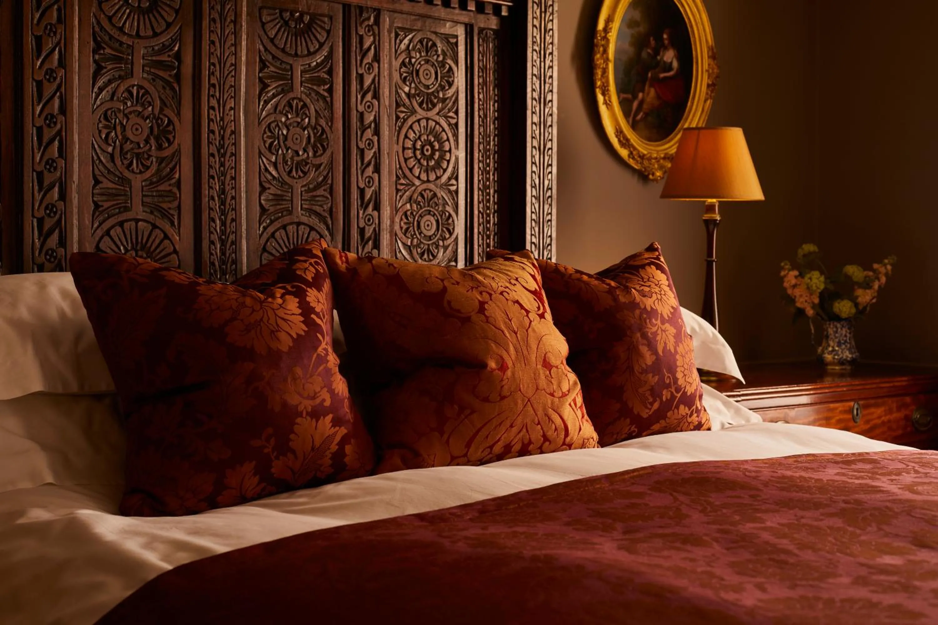 Decorative detail, Bed in Batty Langley's