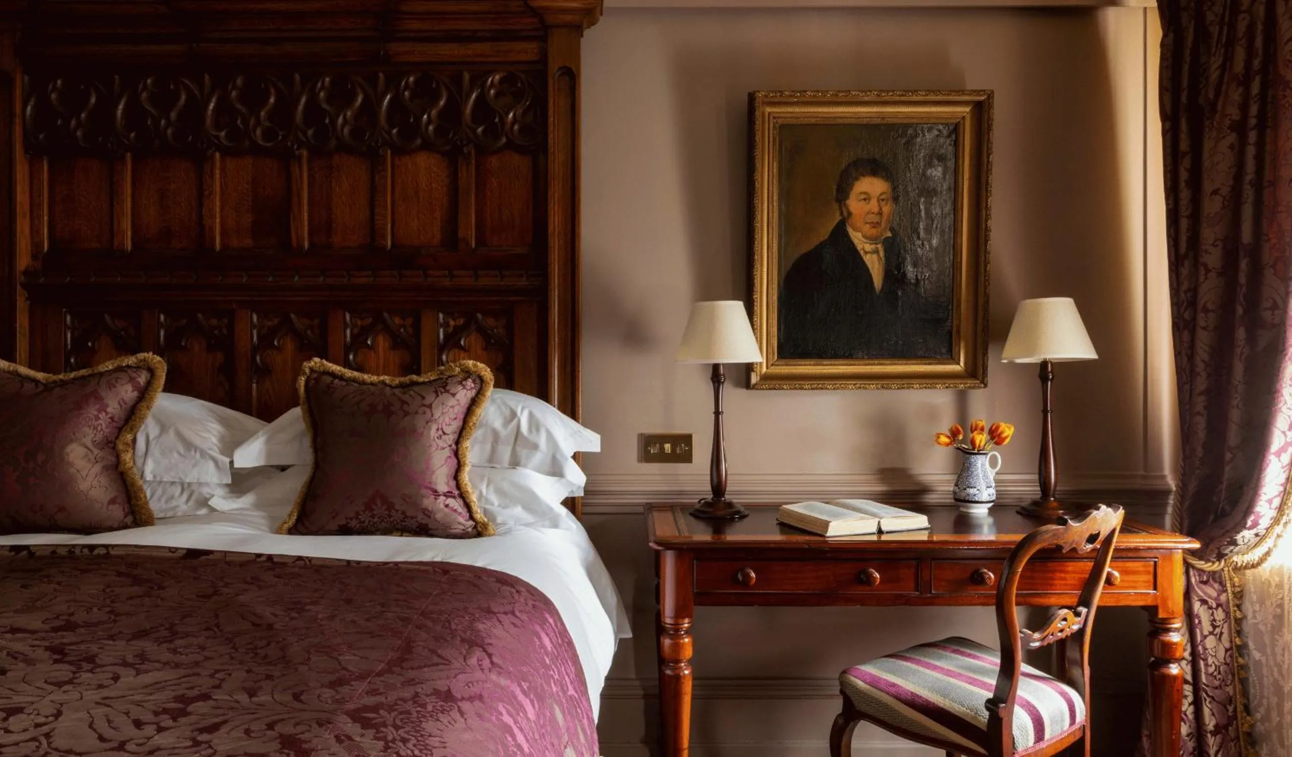 Bed in Batty Langley's