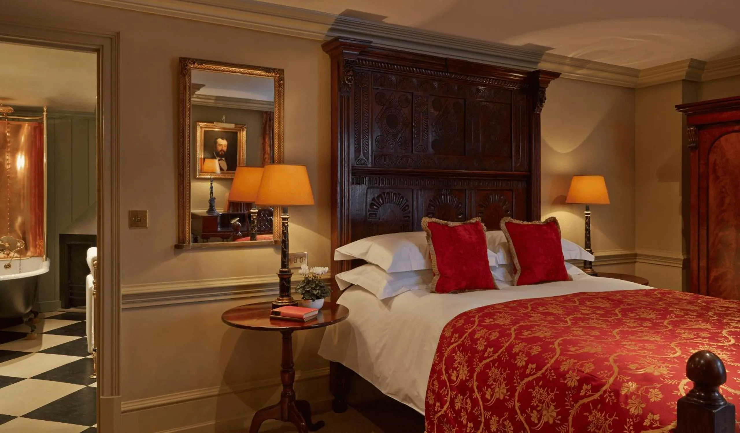 Bed in Batty Langley's