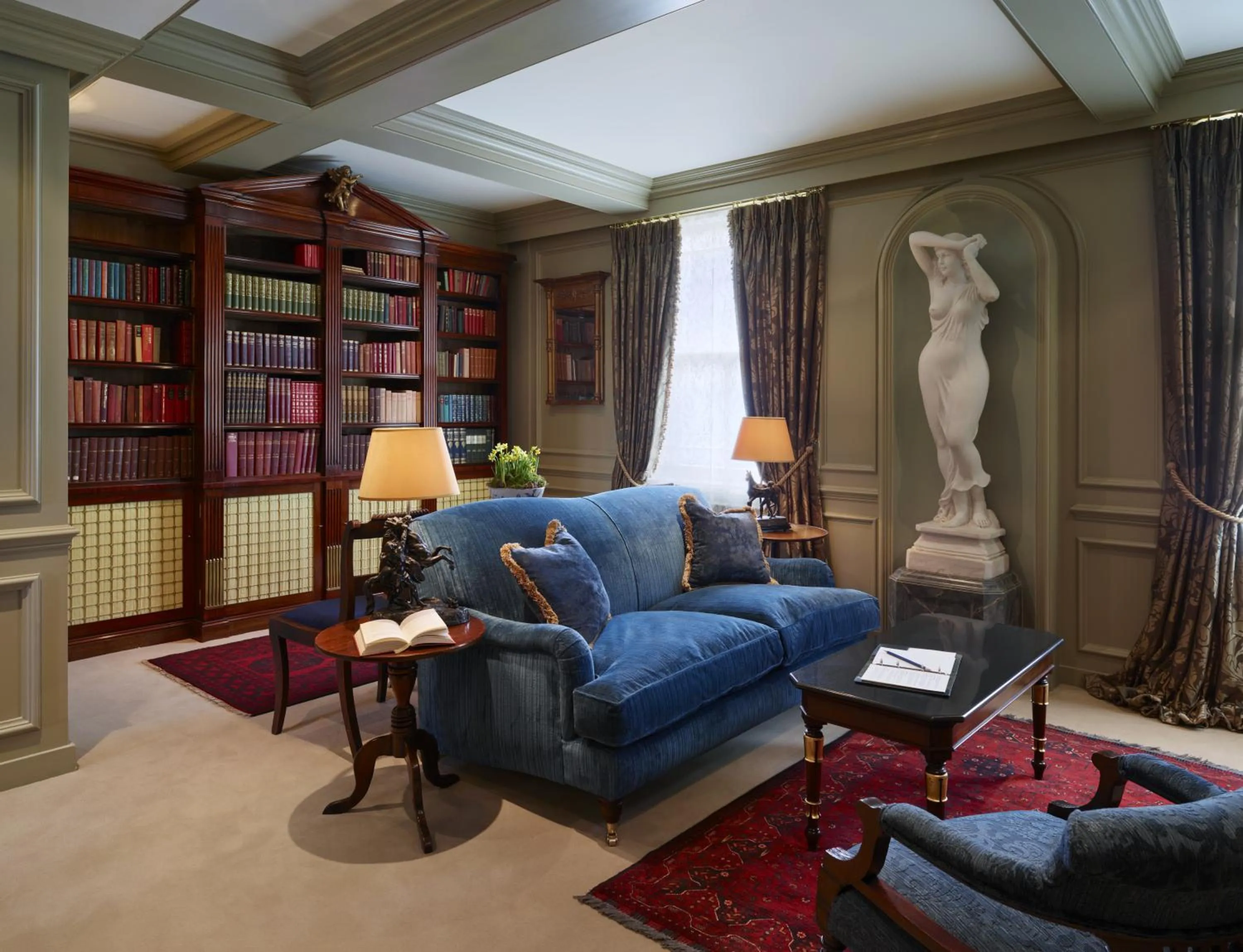 Living room in Batty Langley's