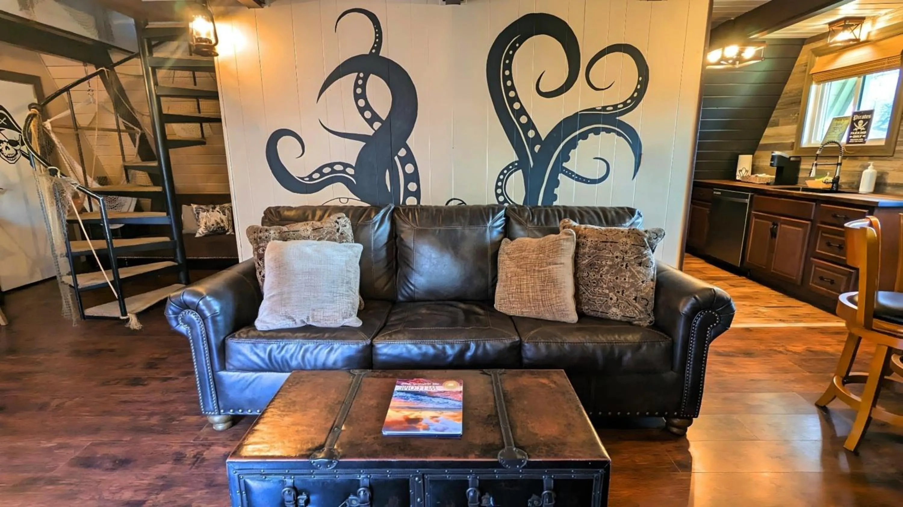 Living room in Shorebirds Villas