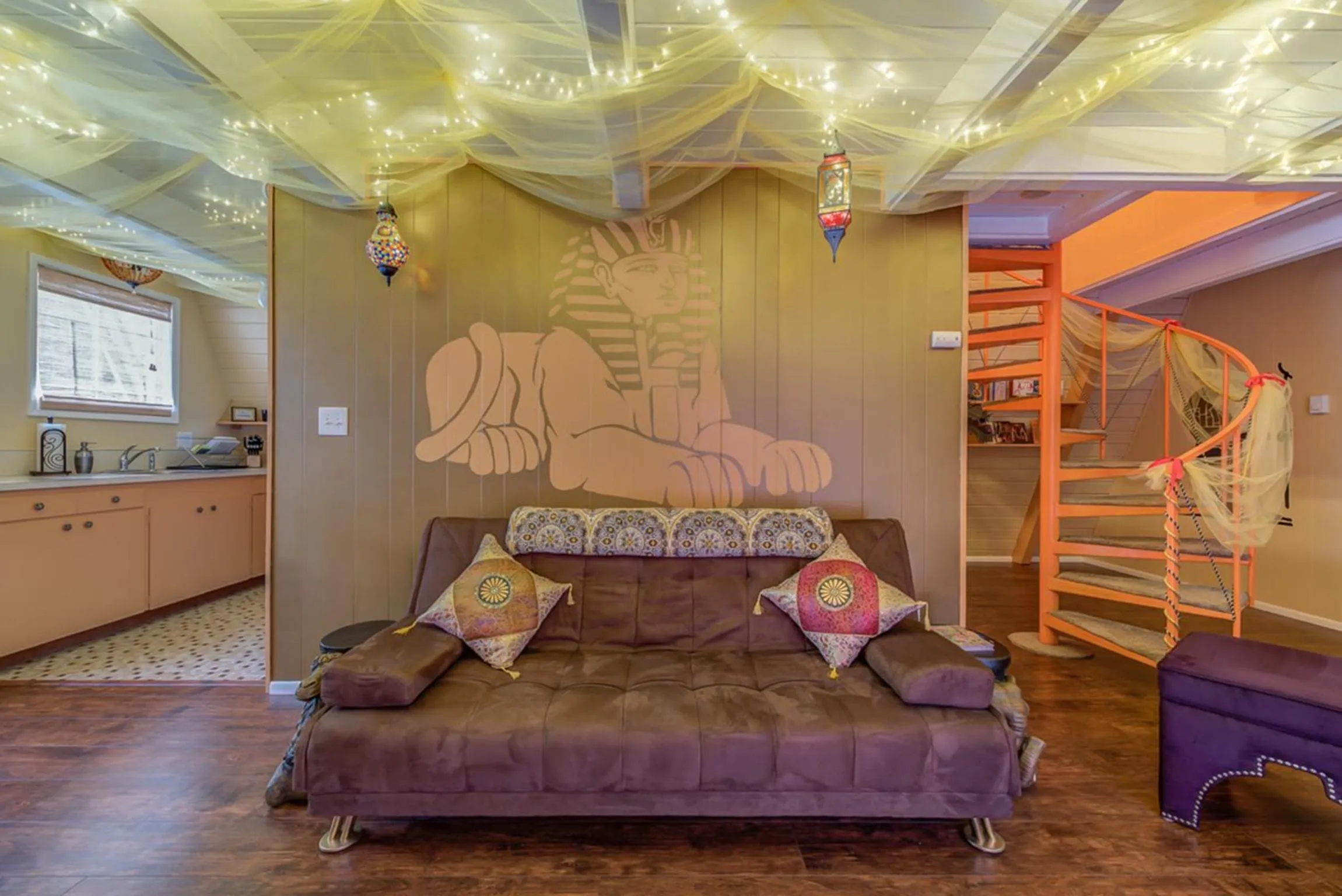 Living room in Shorebirds Villas