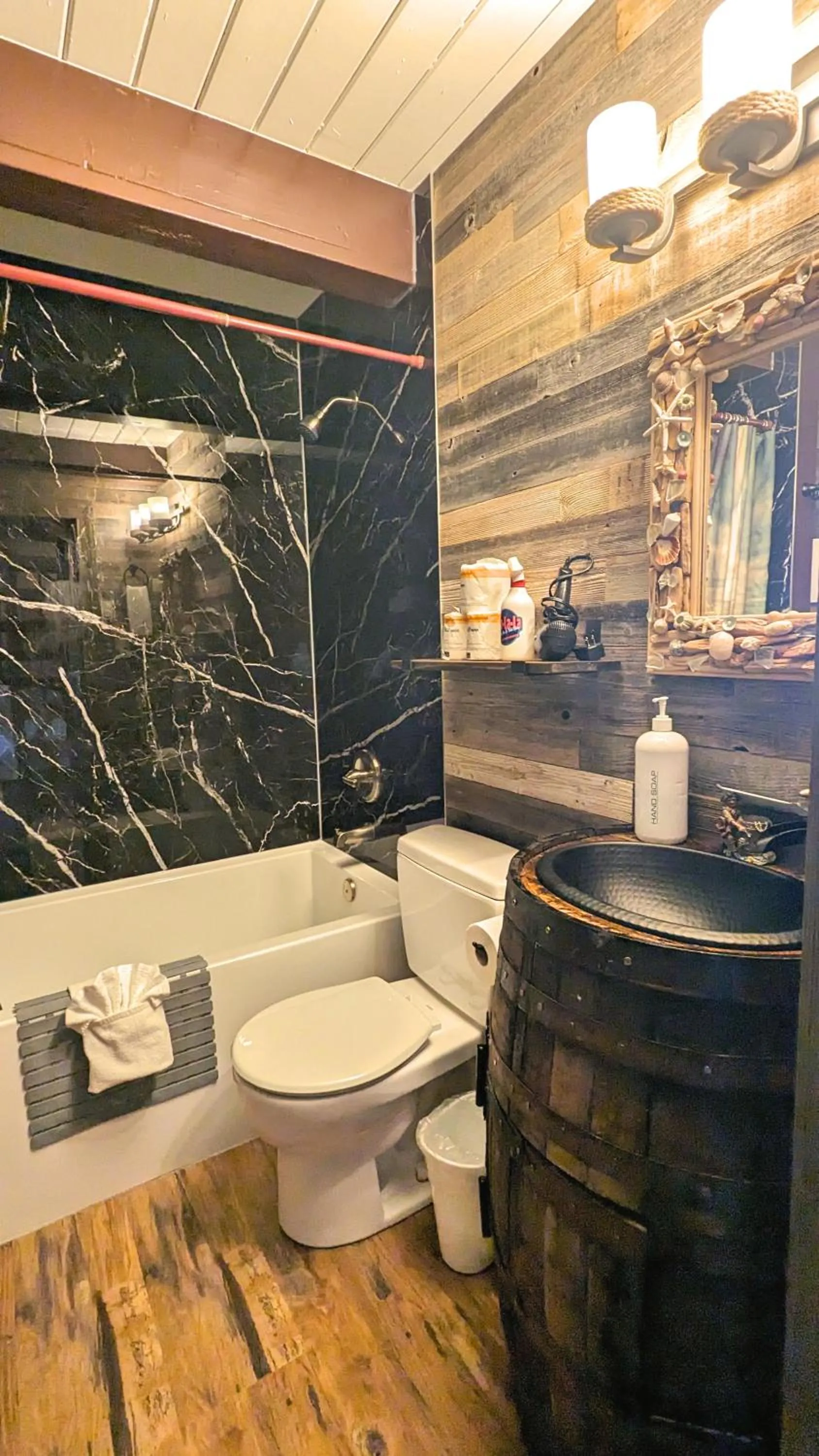 Bath in Shorebirds Villas