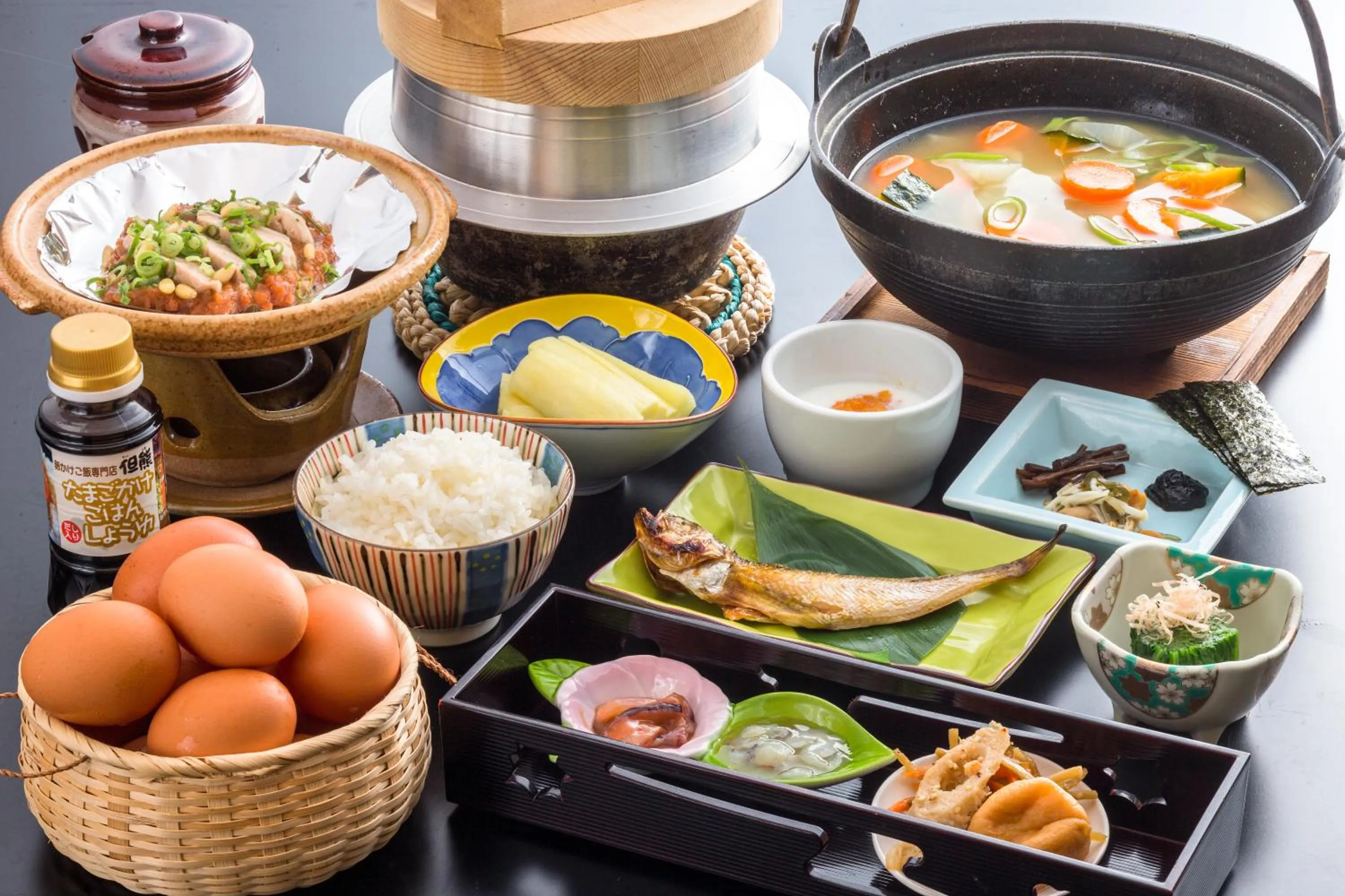 Breakfast in Oyado Hisaya