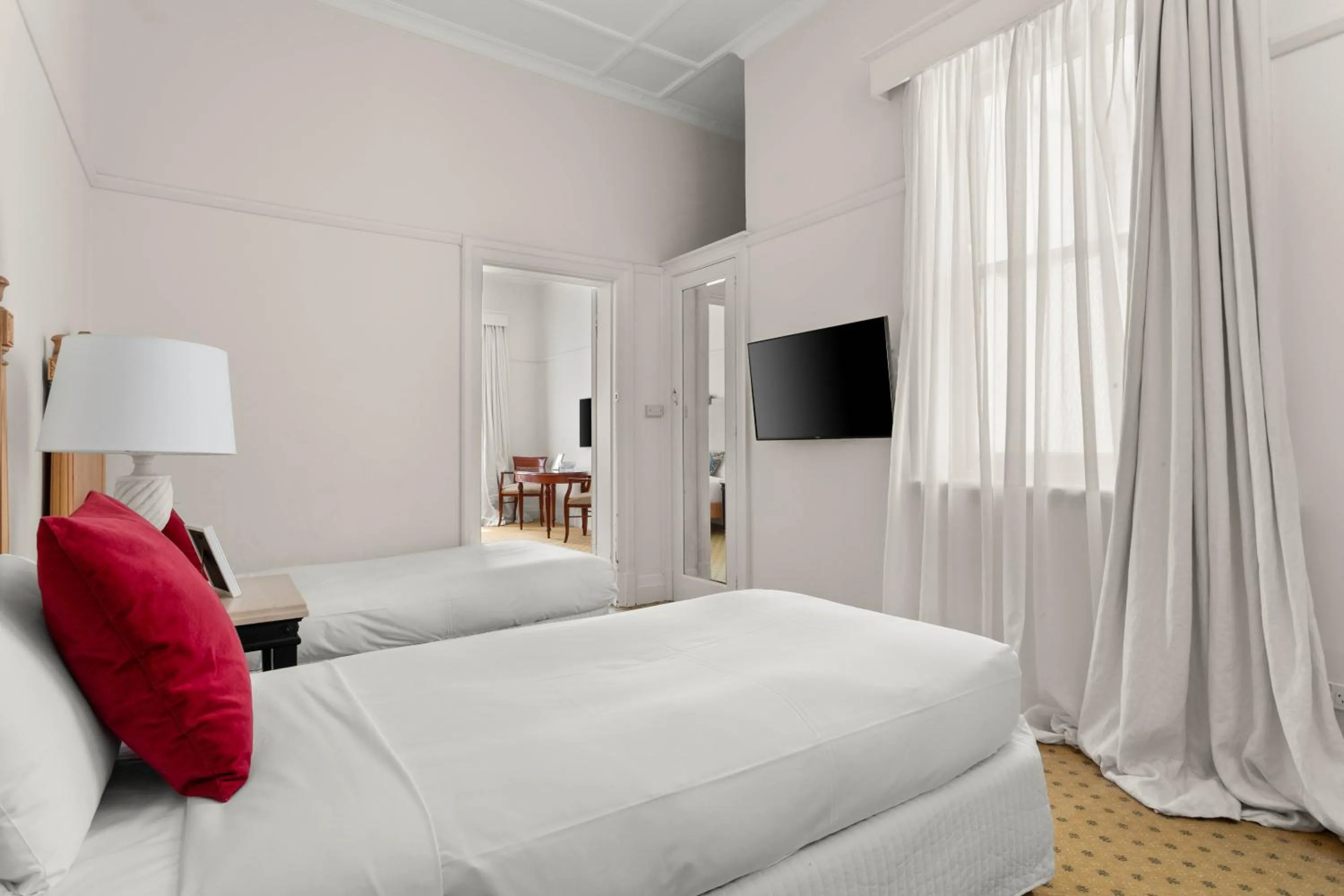 Bedroom in The Robertson Hotel