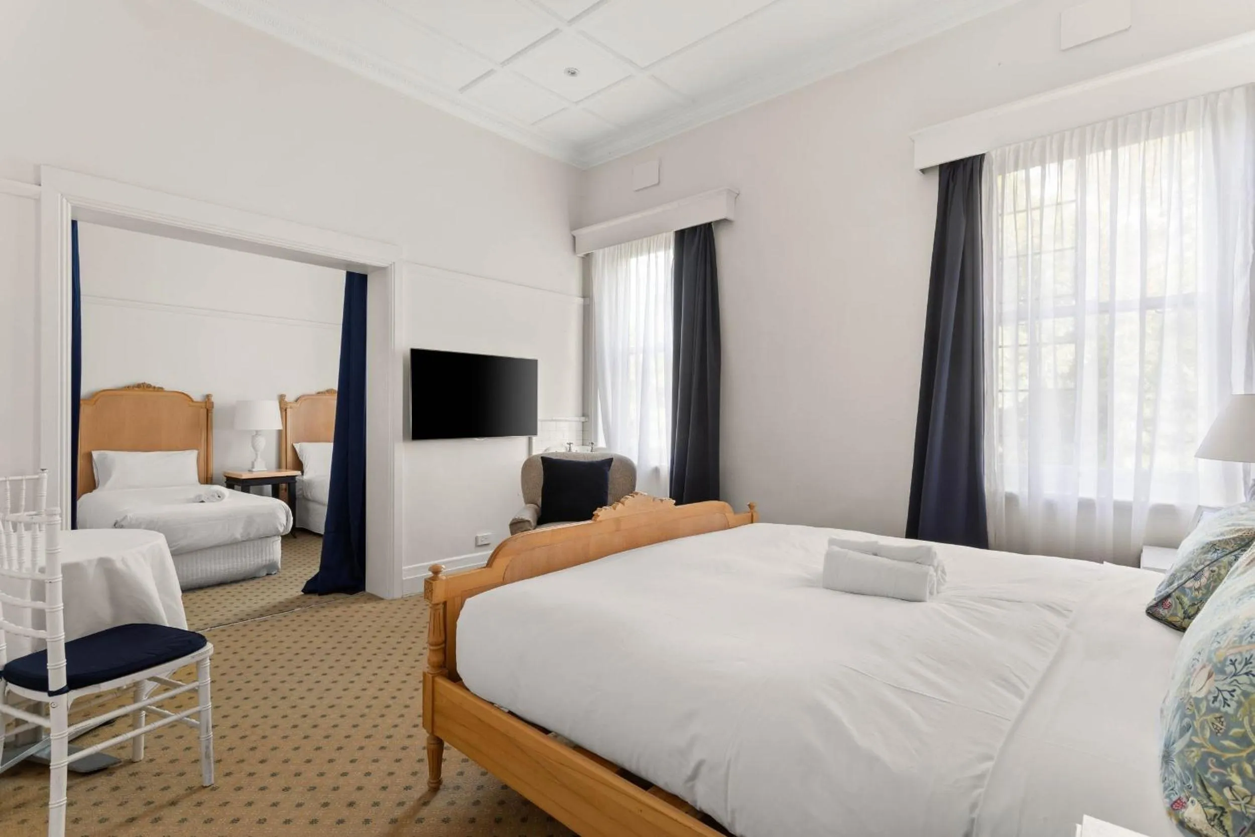 Bed in The Robertson Hotel