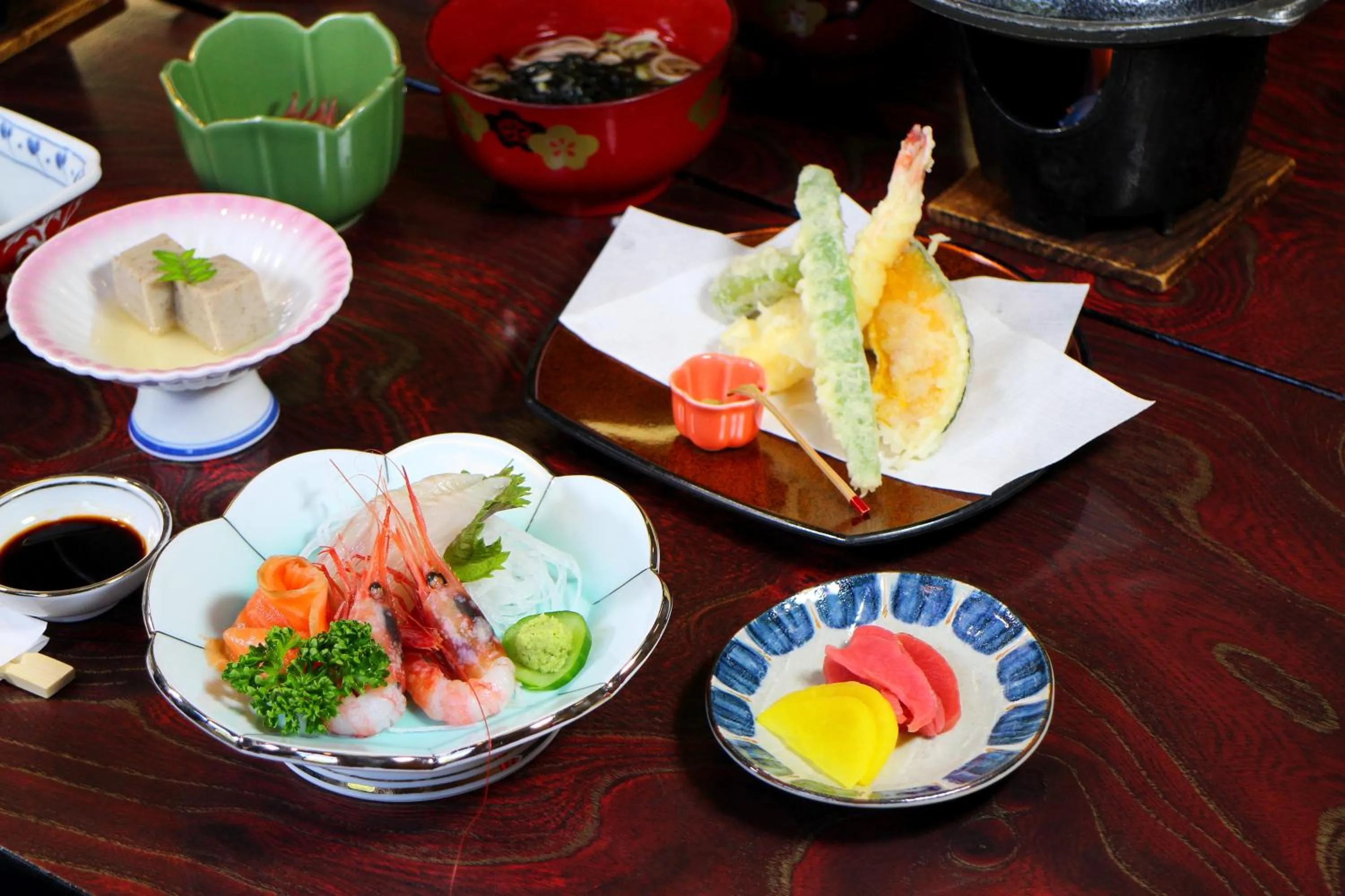 Food close-up in Shinzanso