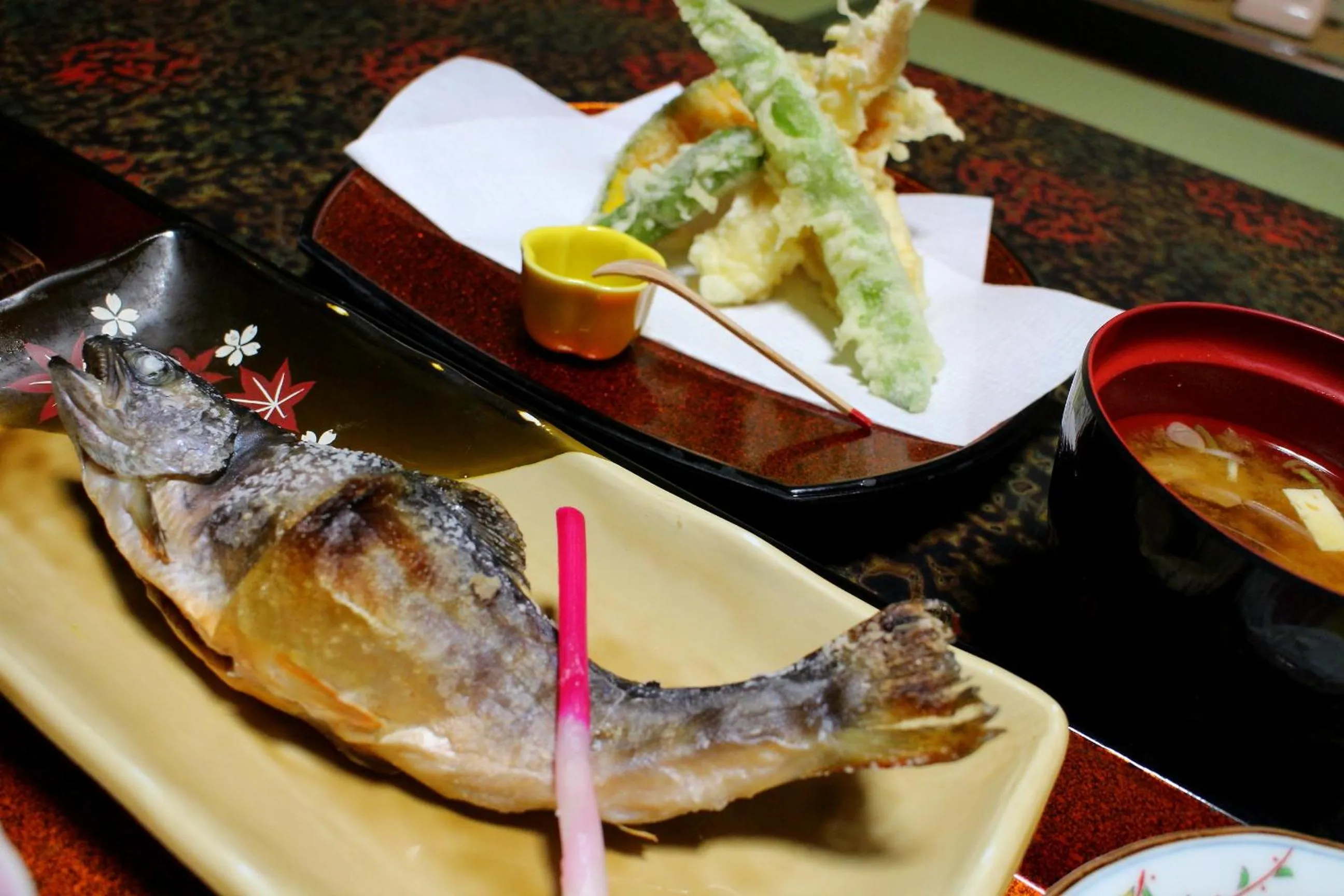 Food close-up in Shinzanso