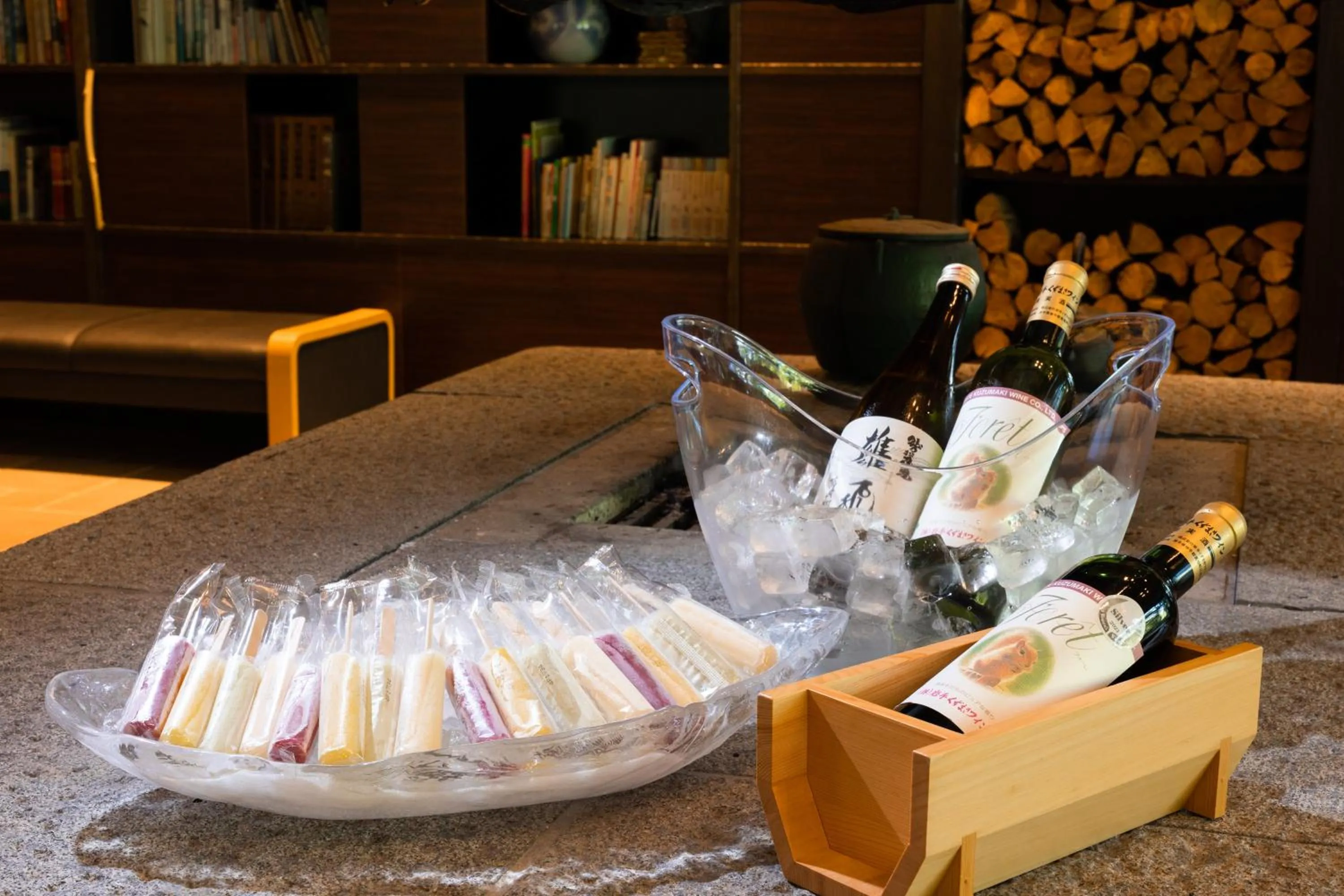 Food and drinks in Seiryukaku