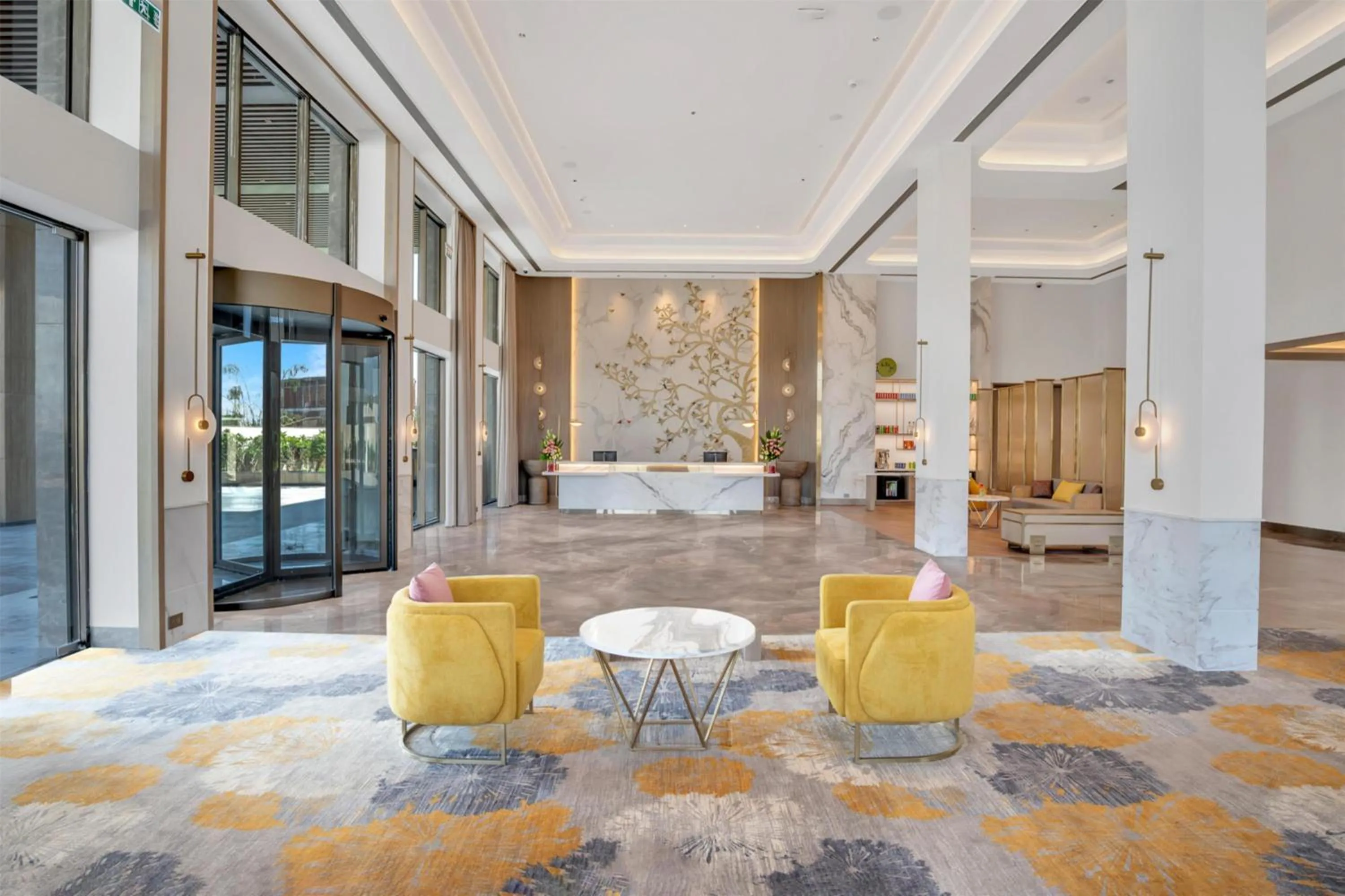 Lobby or reception in Hilton Garden Inn Jabalpur