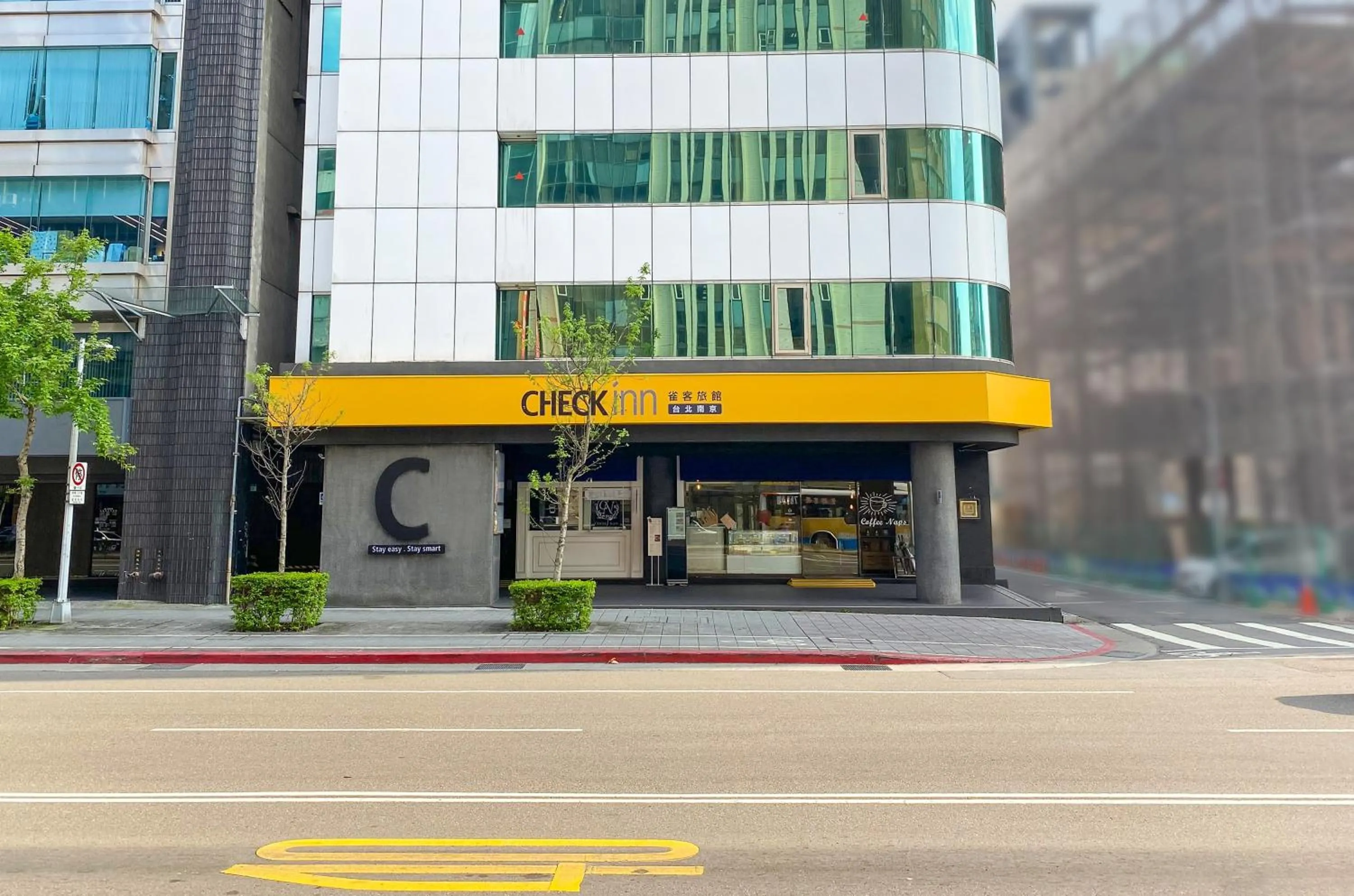 Property building in CHECK inn Taipei Nanjing