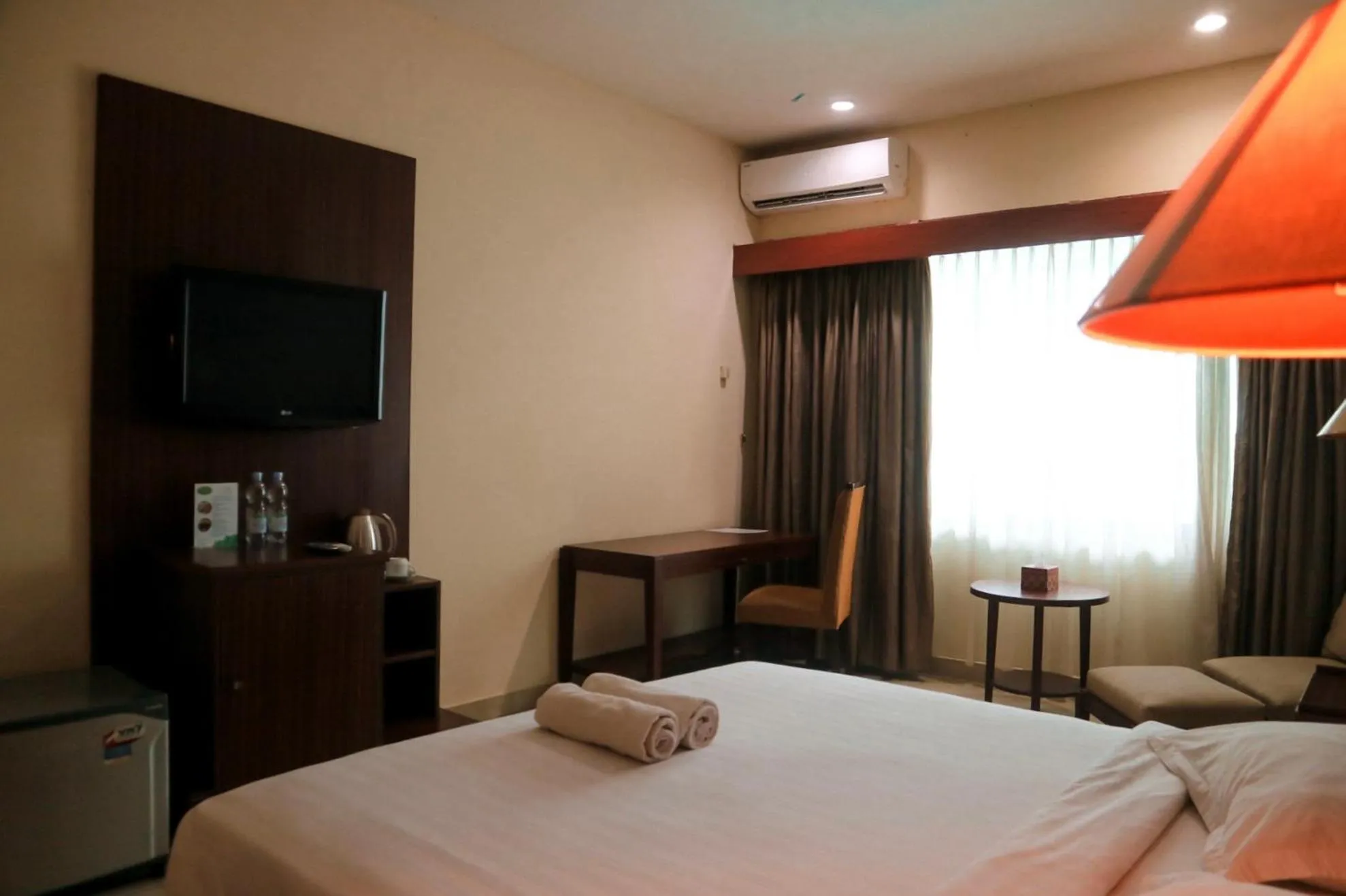 Bed in Hotel Mariat Sorong