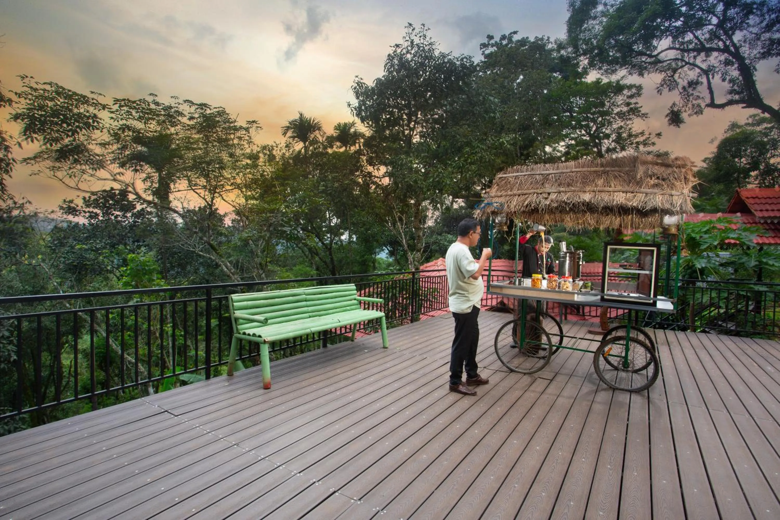 Natural landscape in Bamboo Dale Resort & Spa Munnar by Stride