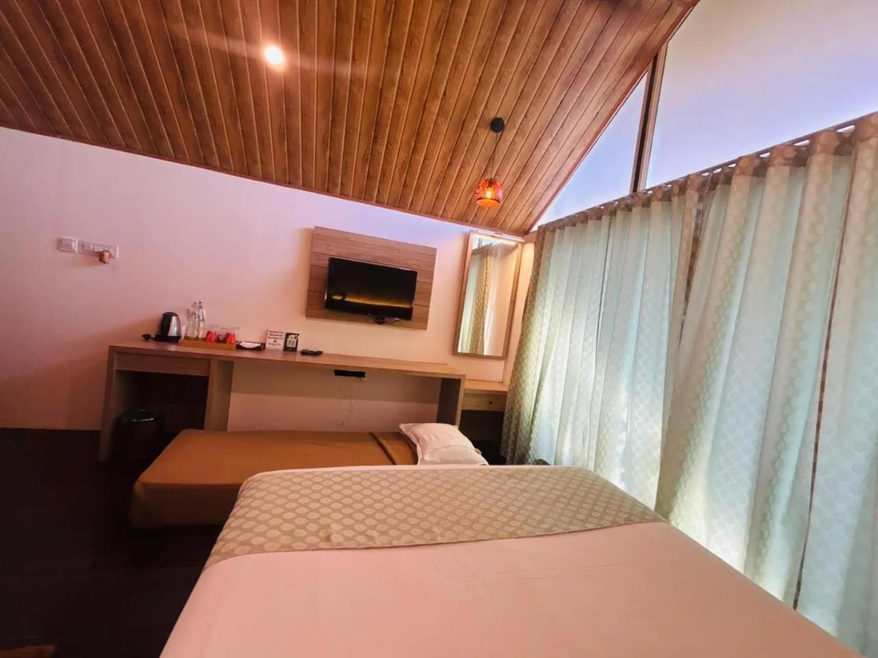 View (from property/room), Bed in Bamboo Dale Resort & Spa Munnar by Stride