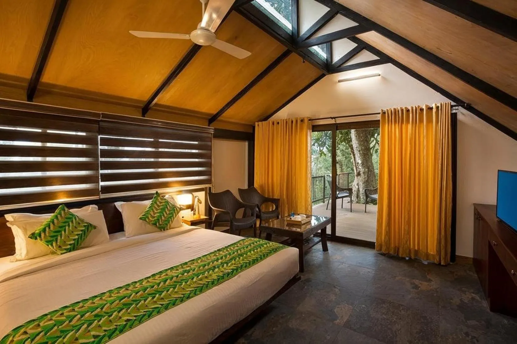 Bed in Bamboo Dale Resort & Spa Munnar by Stride