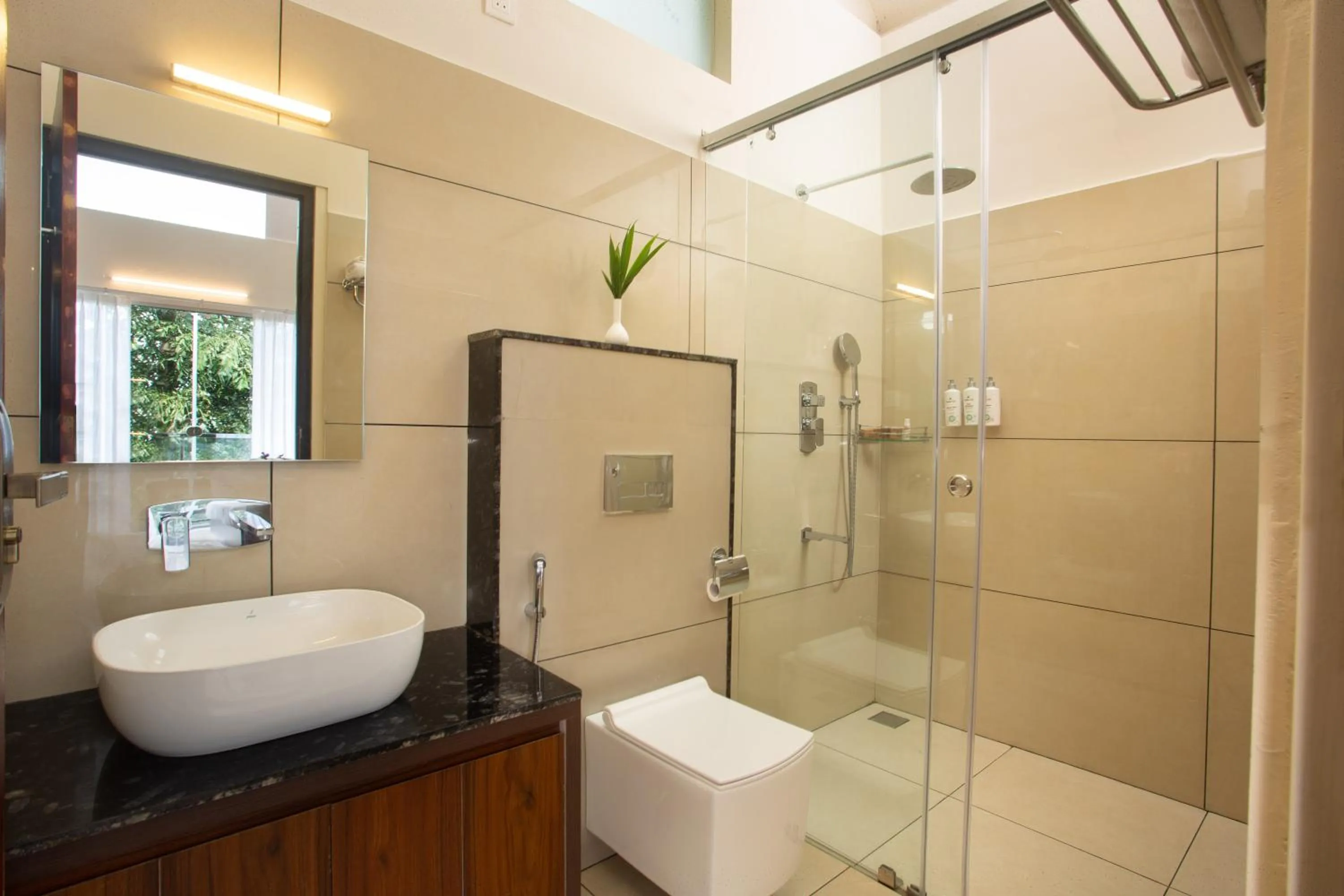 Bathroom in Bamboo Dale Resort & Spa Munnar by Stride