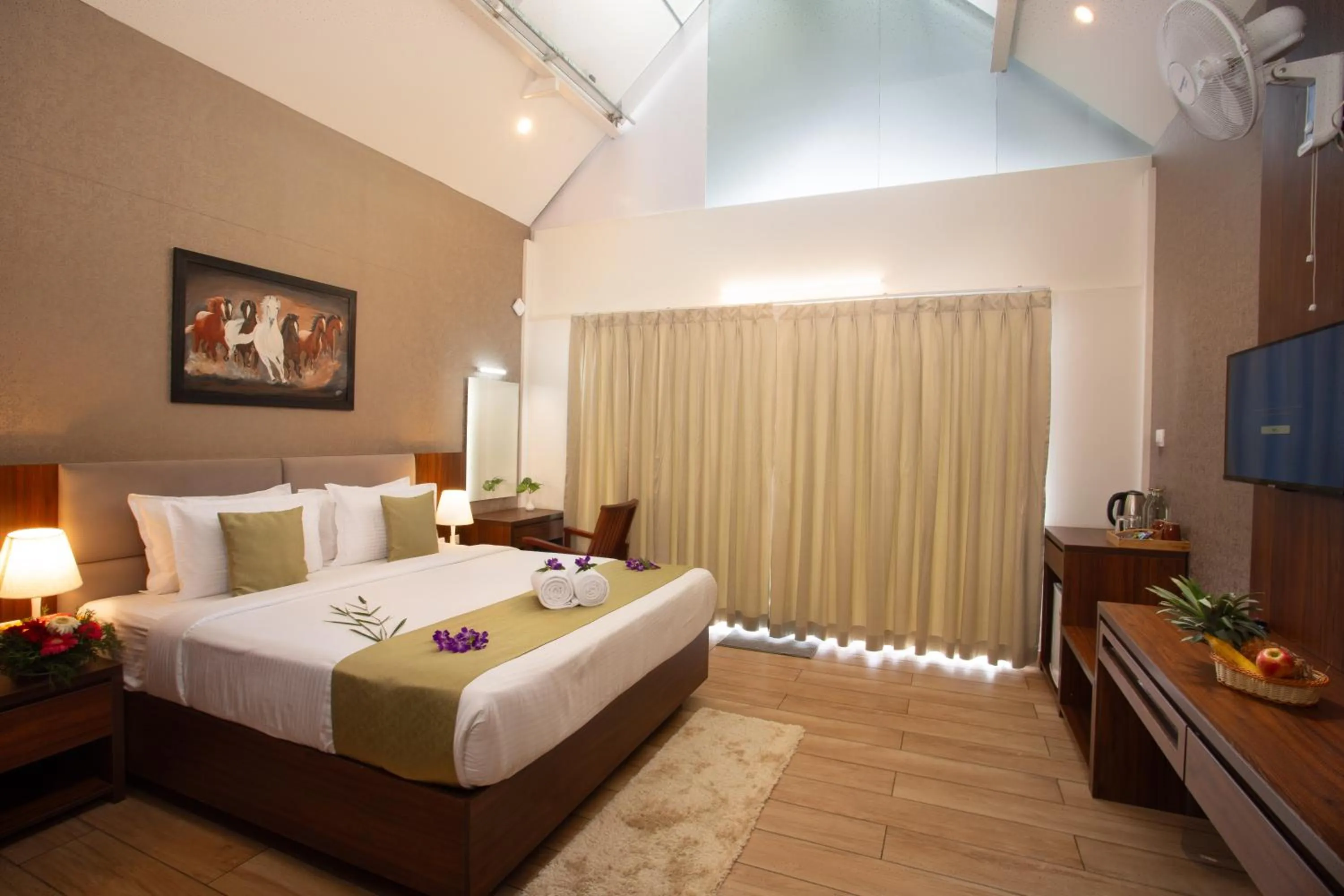 Bed in Bamboo Dale Resort & Spa Munnar by Stride