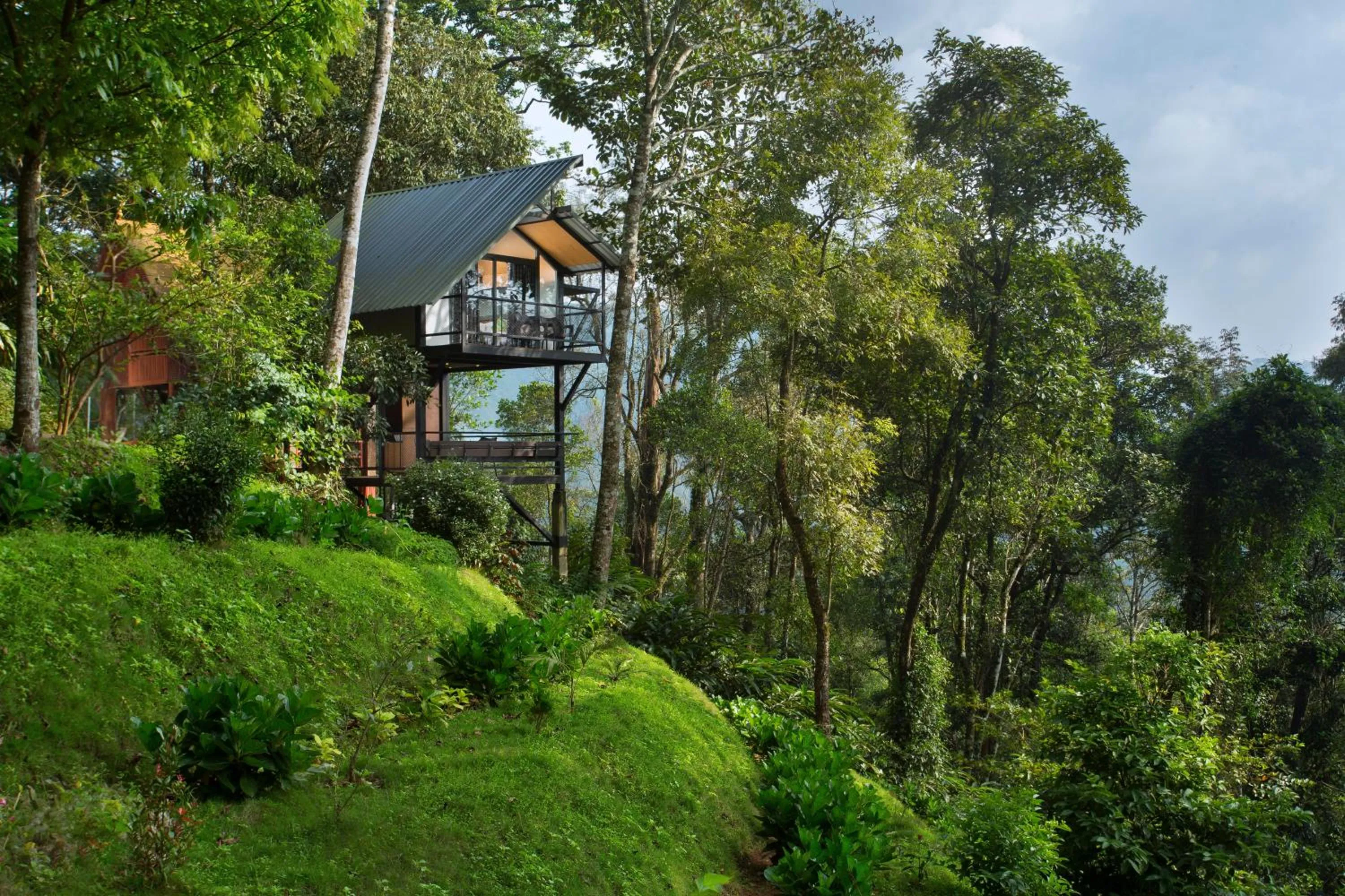 Property building in Bamboo Dale Resort & Spa Munnar by Stride