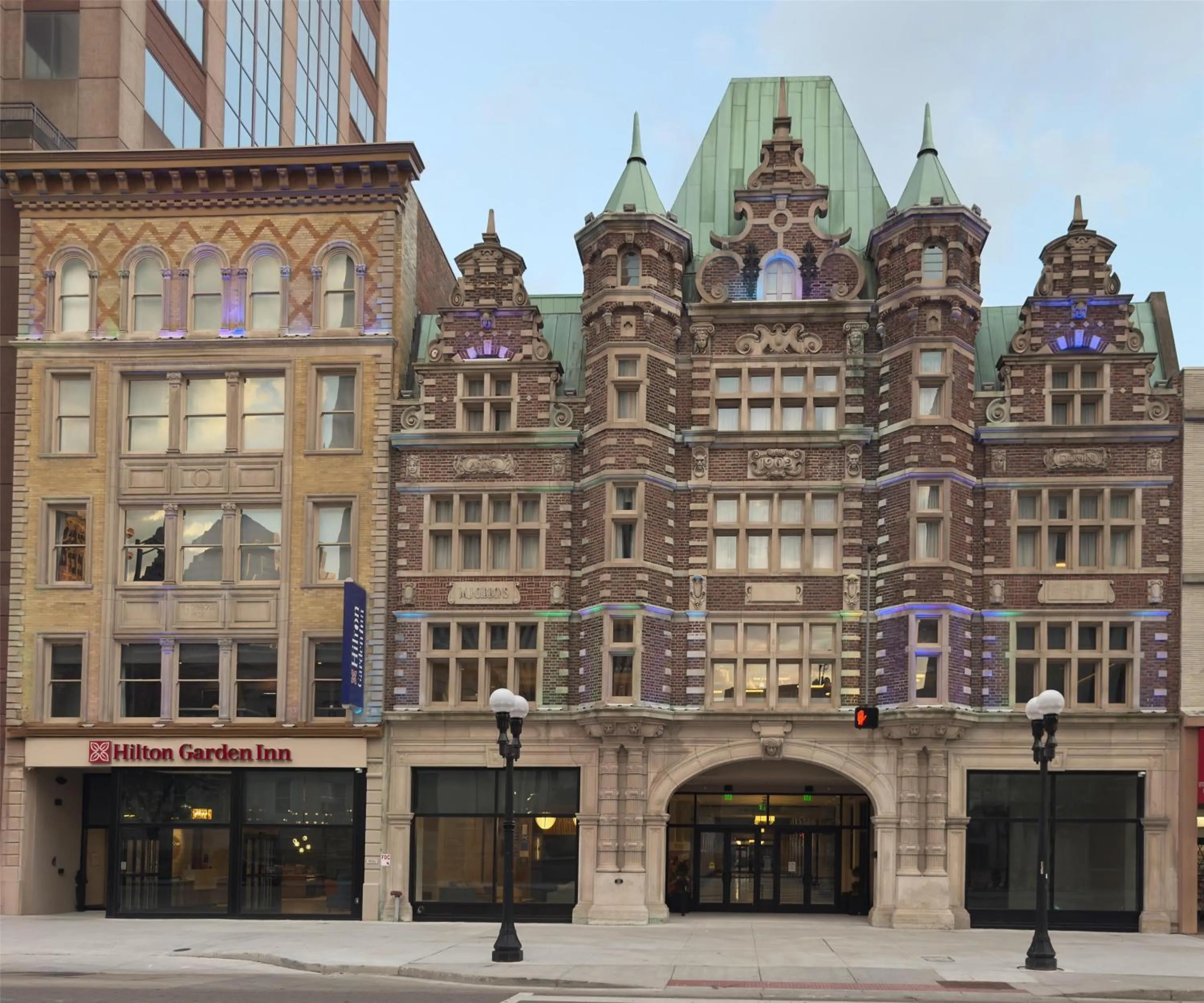 Property building in Hilton Garden Inn Dayton Downtown