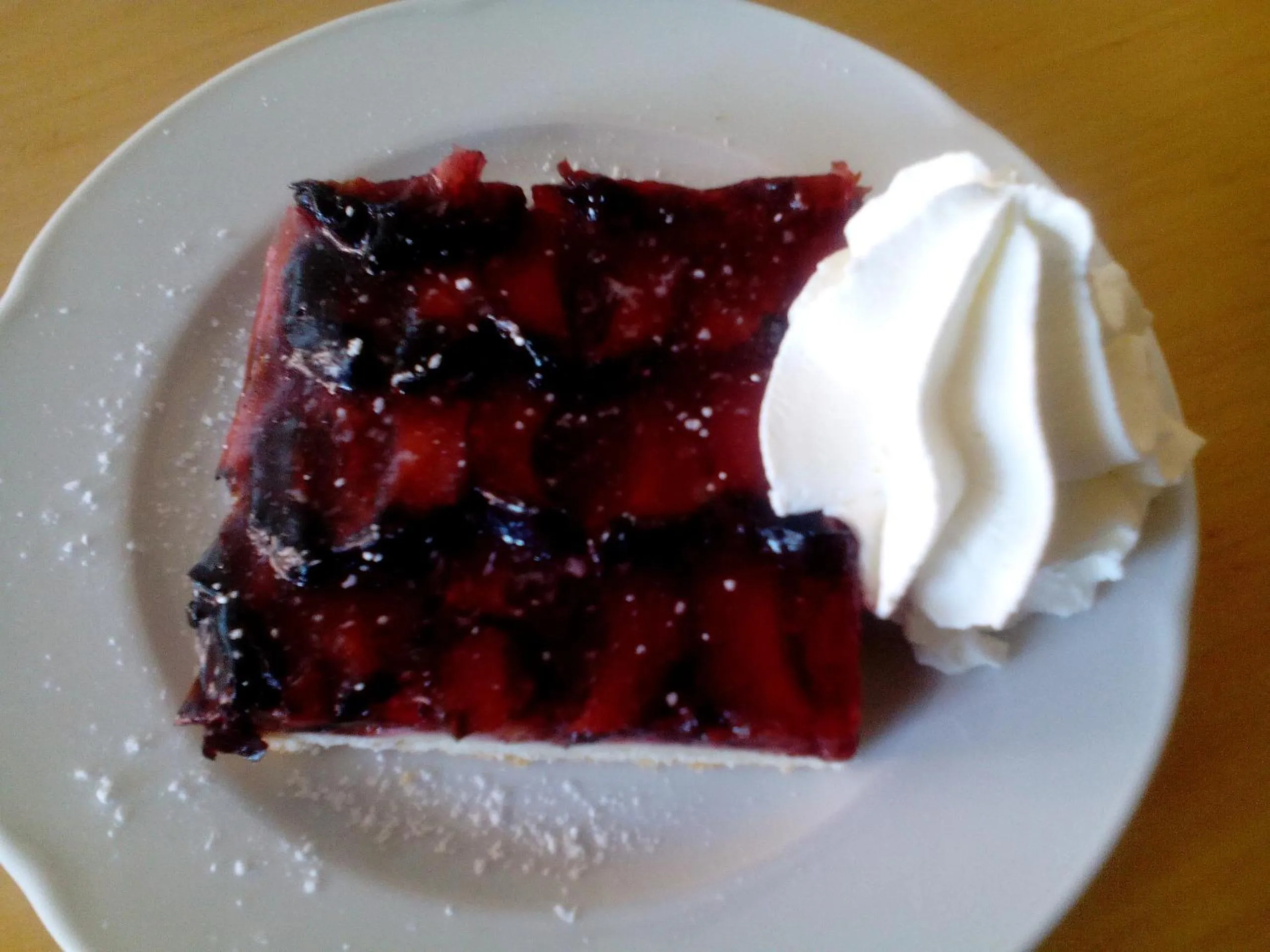 Food close-up in Hotel Restaurant Lütkebohmert