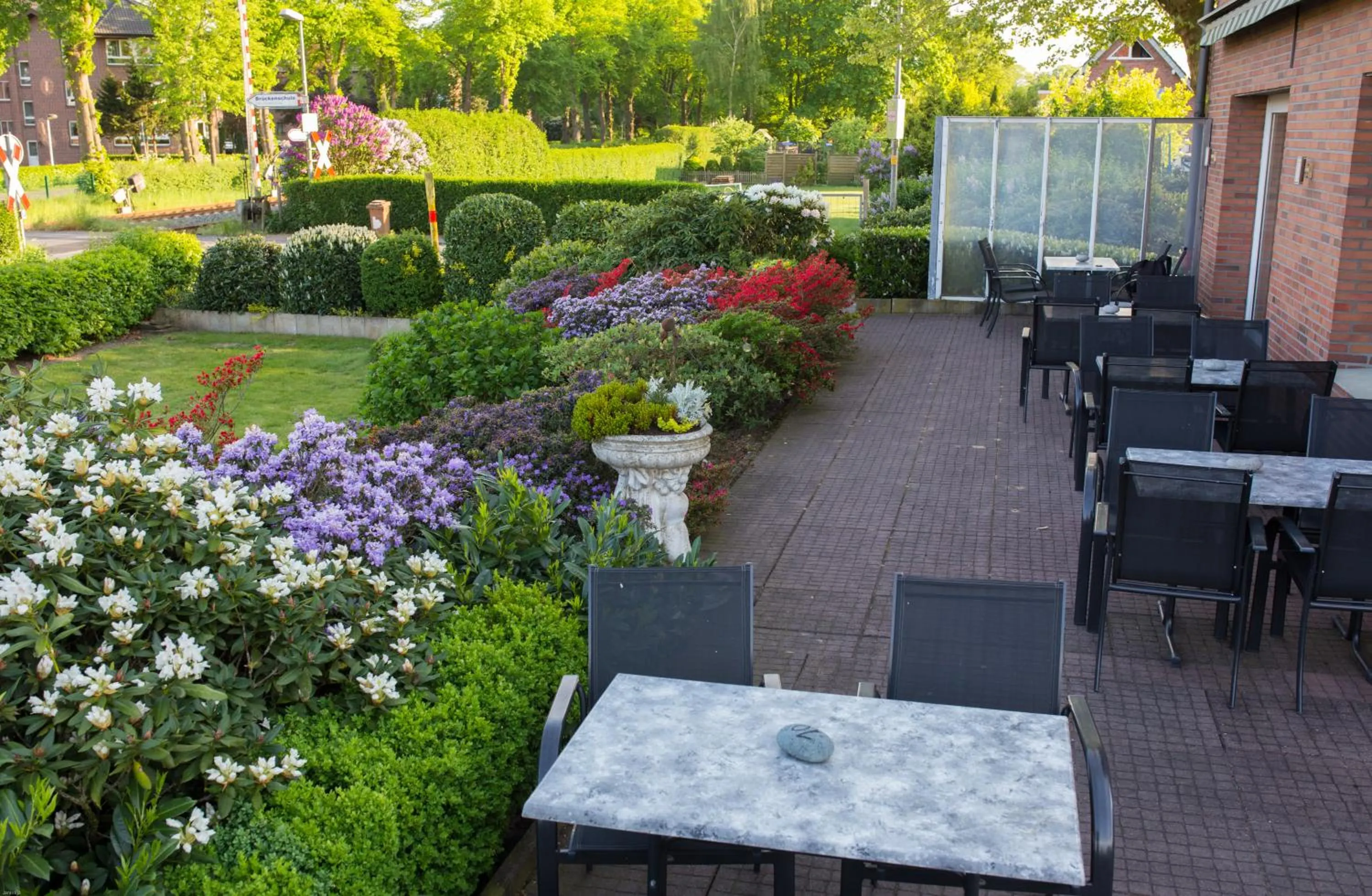 Garden in Hotel Restaurant Lütkebohmert