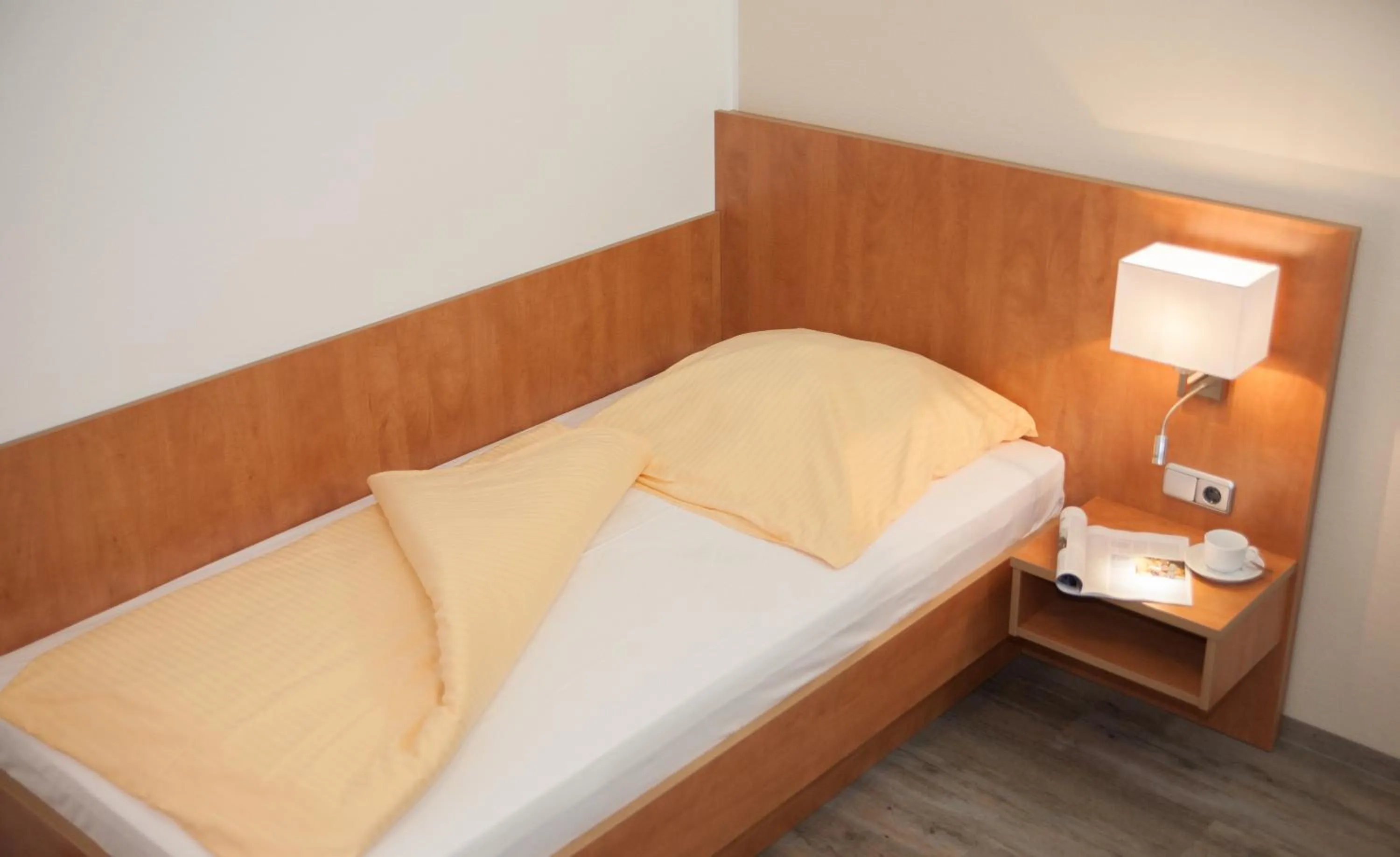 Bed in Hotel Restaurant Lütkebohmert