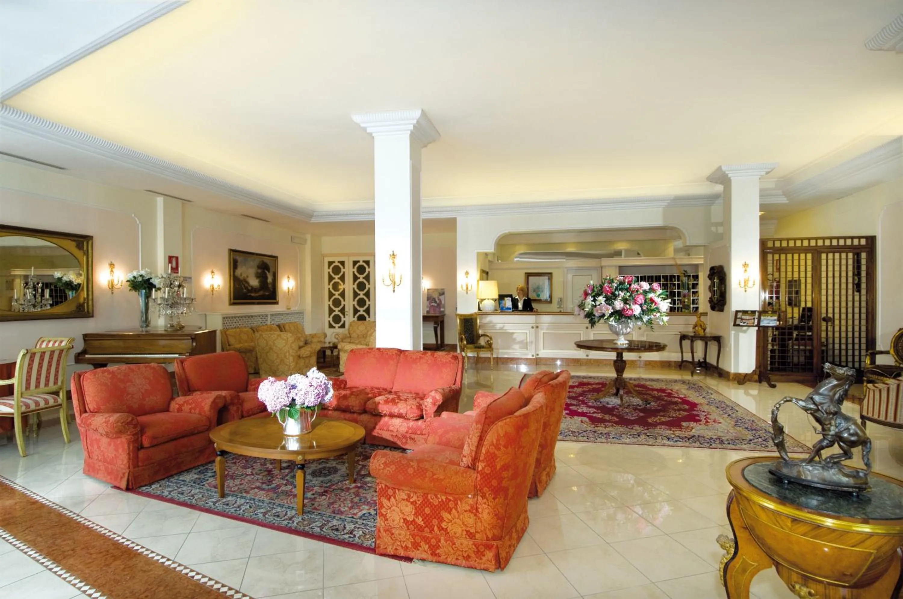 Lobby or reception in Hotel Terme Principe