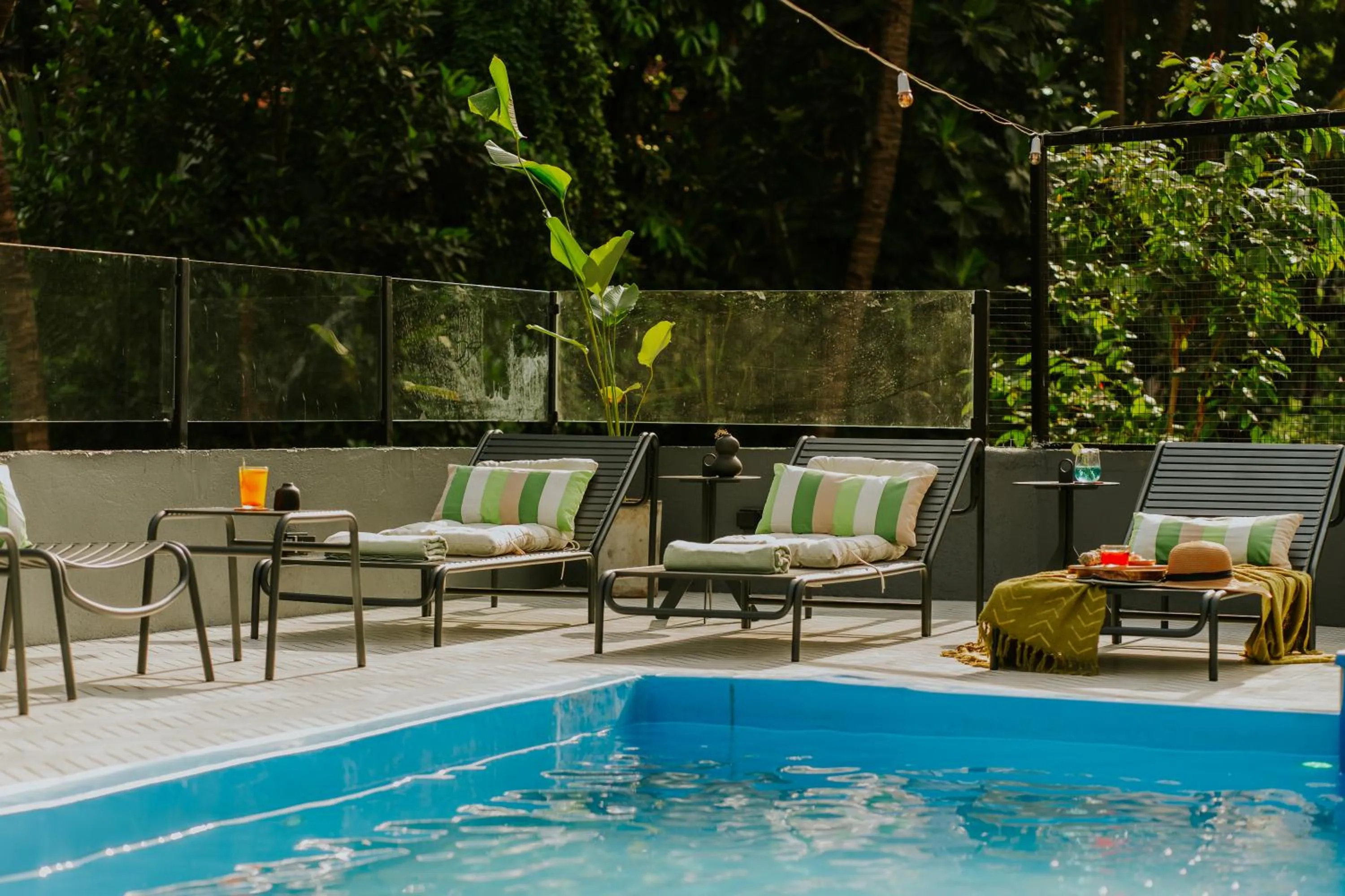 Swimming pool in Minimalist Panjim