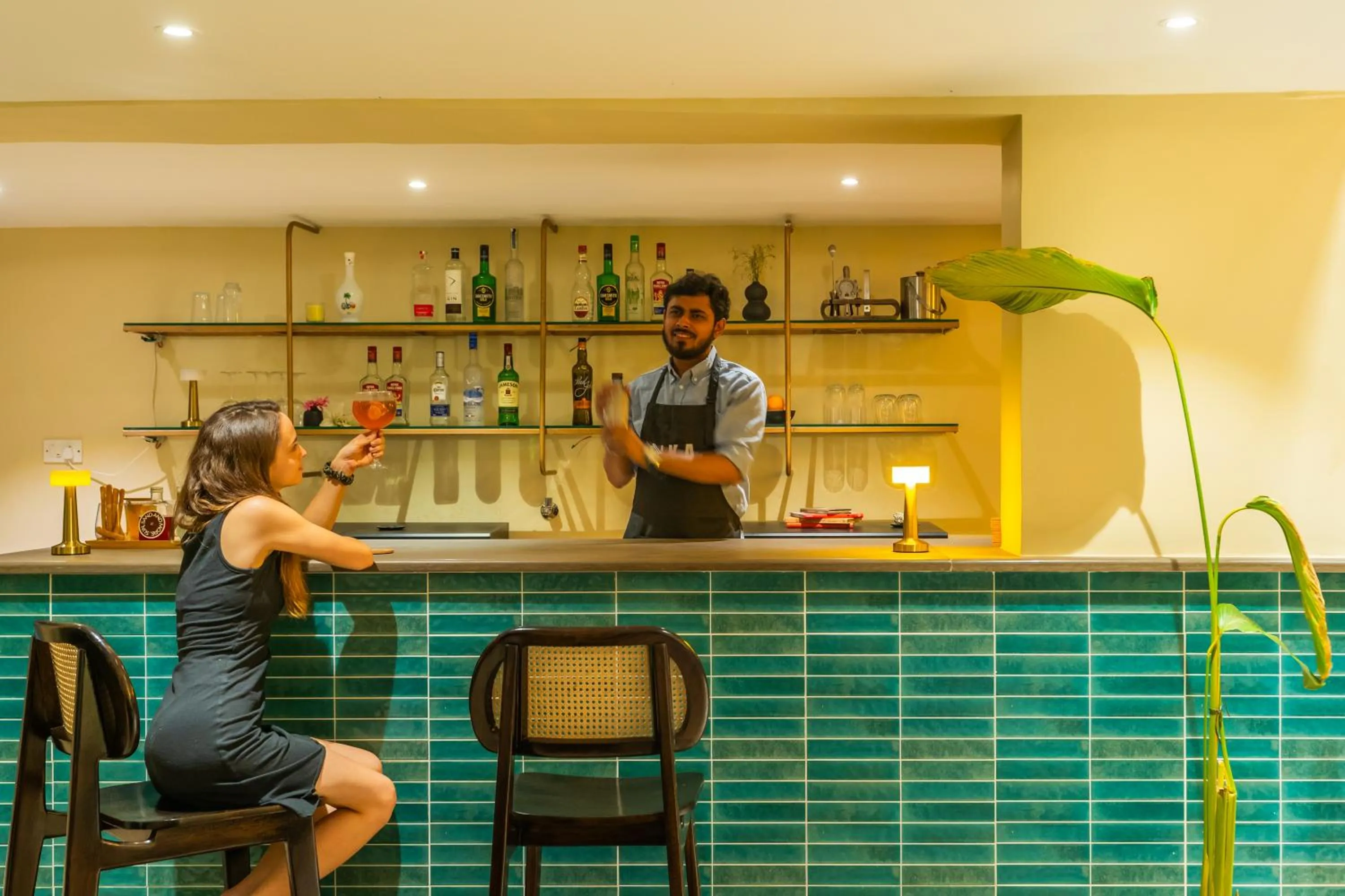 Lounge or bar in Minimalist Panjim
