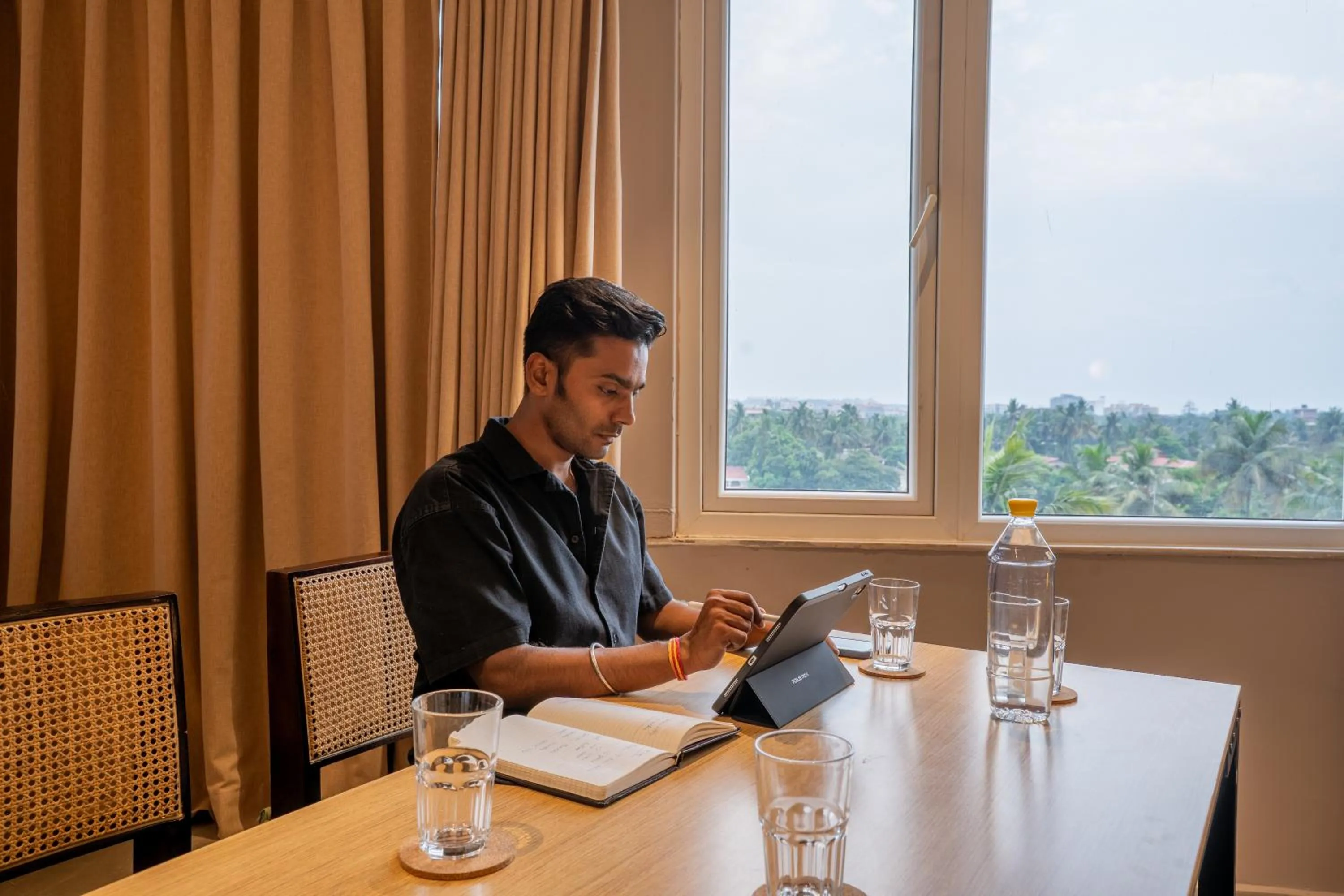 People in Minimalist Panjim