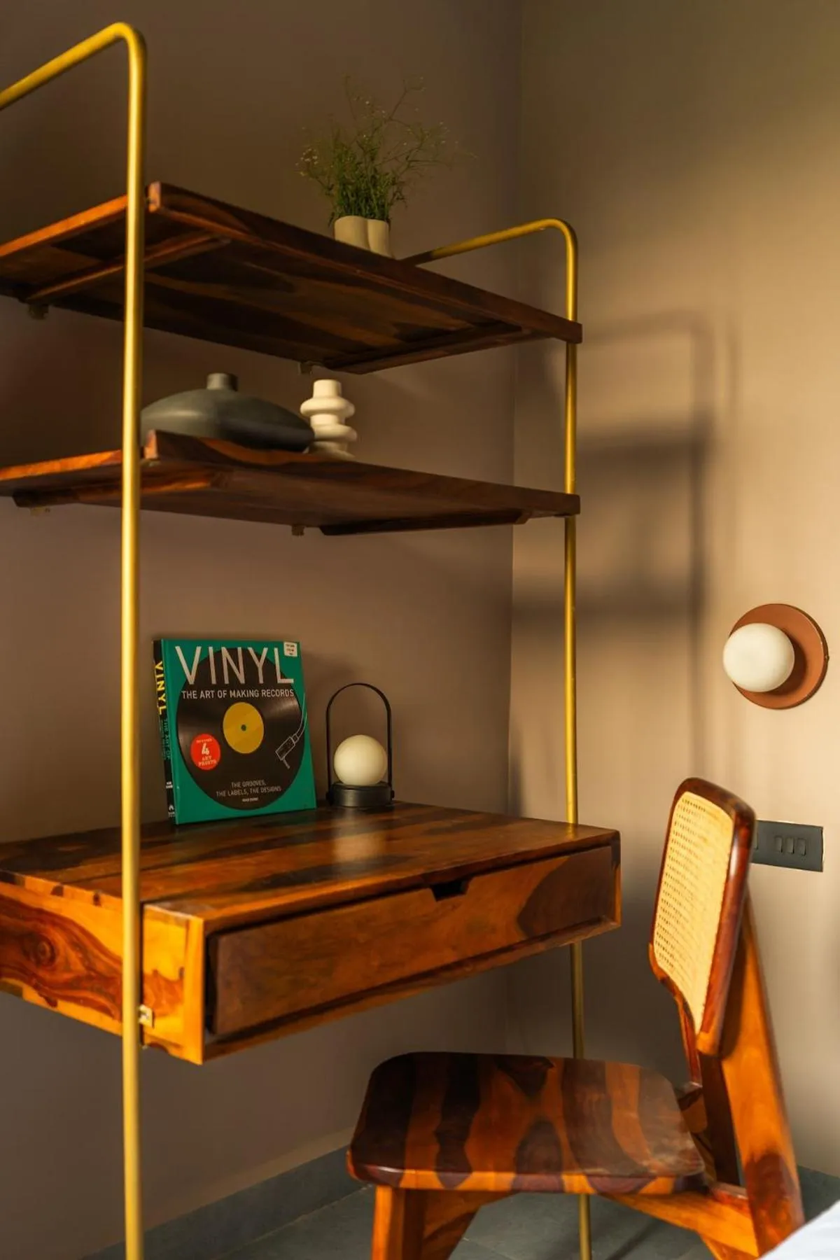 Seating area in Minimalist Panjim