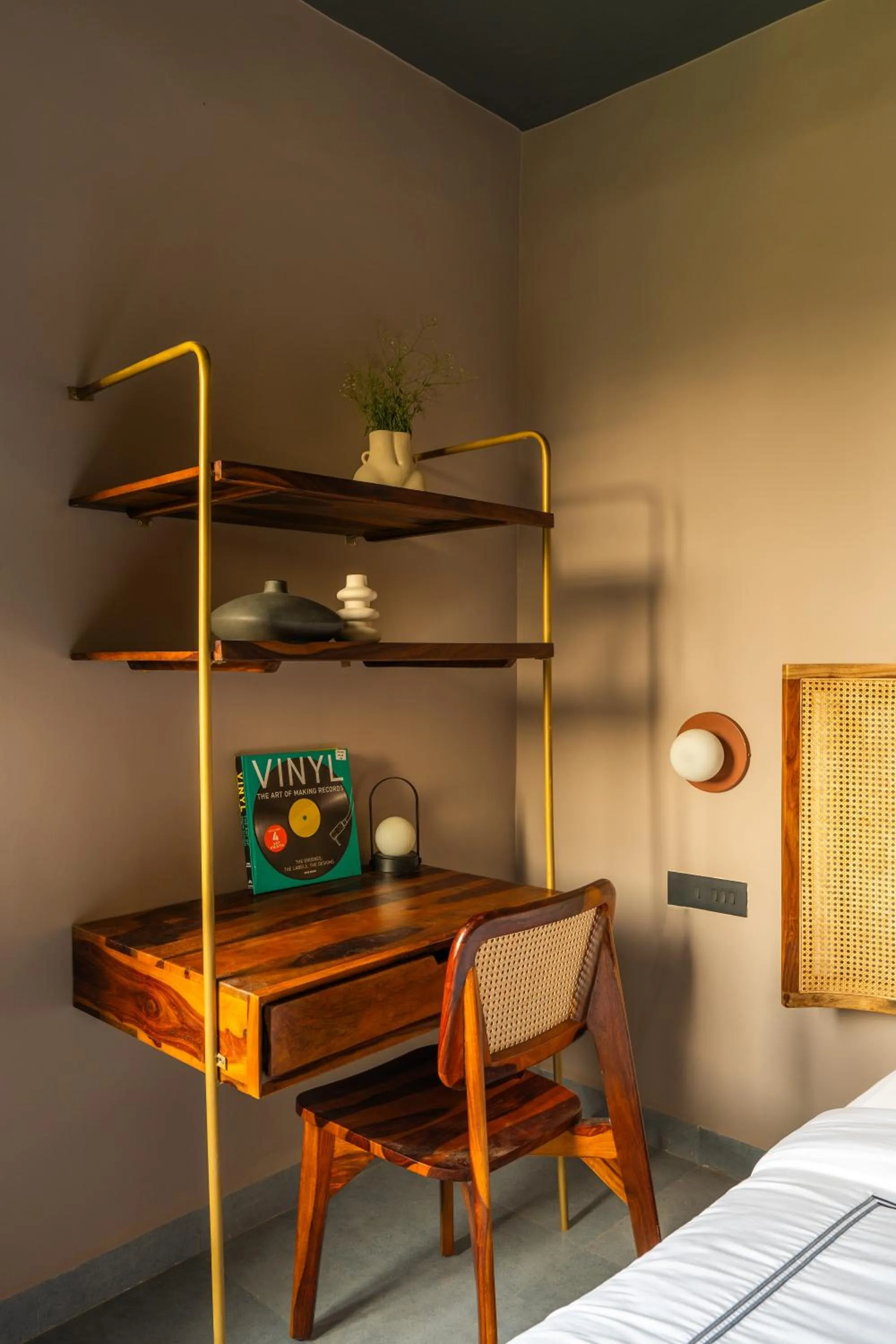 Seating area in Minimalist Panjim