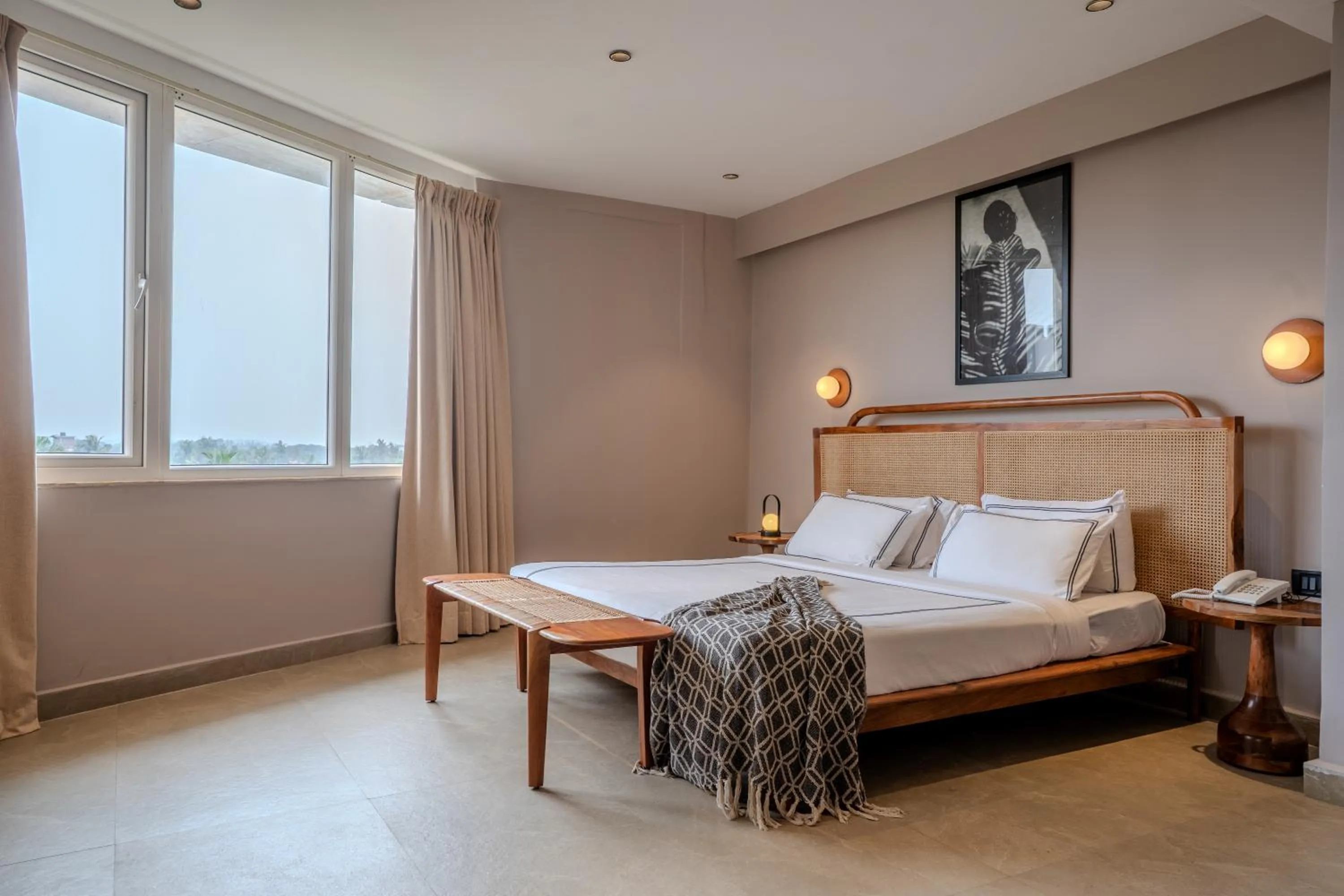 Bed in Minimalist Panjim