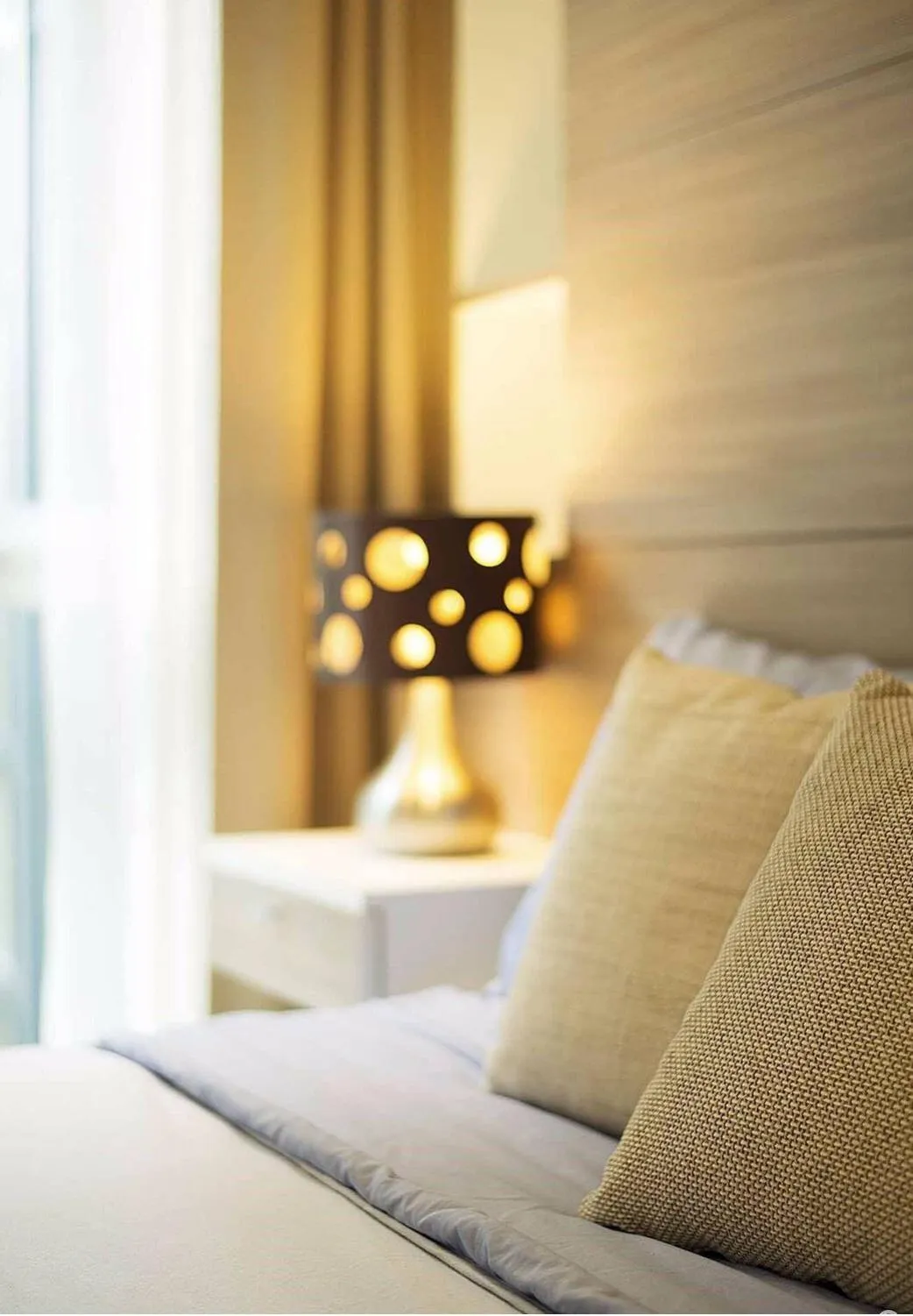 Bed in The Gallery Jomtien Beach Pattaya Boutique condo