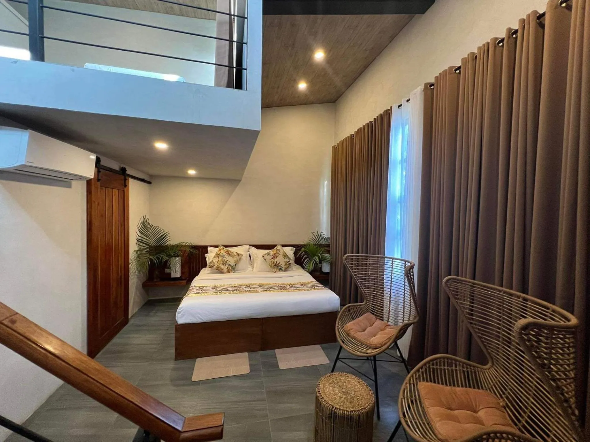 Bed in Lio Villas Resort