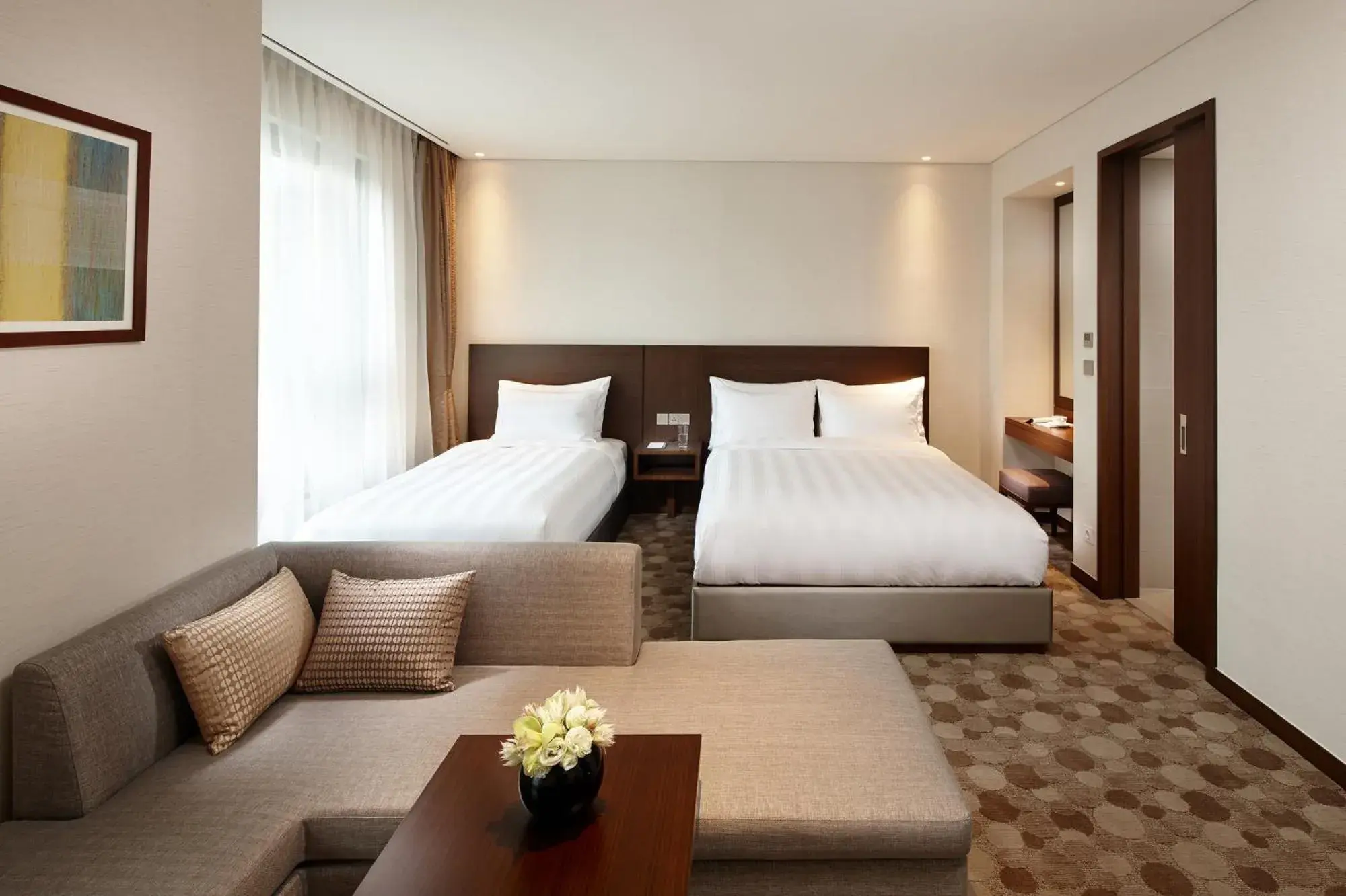 Deluxe Family Twin Room in LOTTE City Hotel Ulsan Deluxe Family Twin Room in LOTTE City Hotel Ulsan