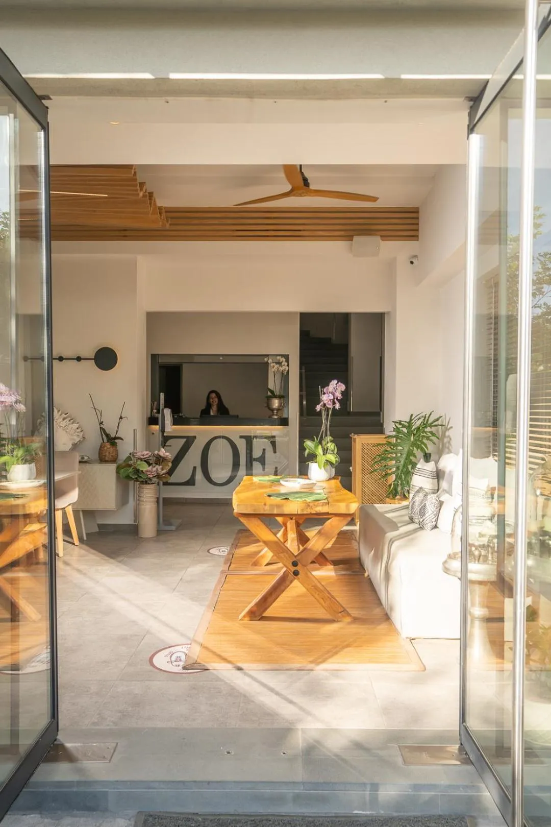 Lobby or reception in Zoe Seaside Resort