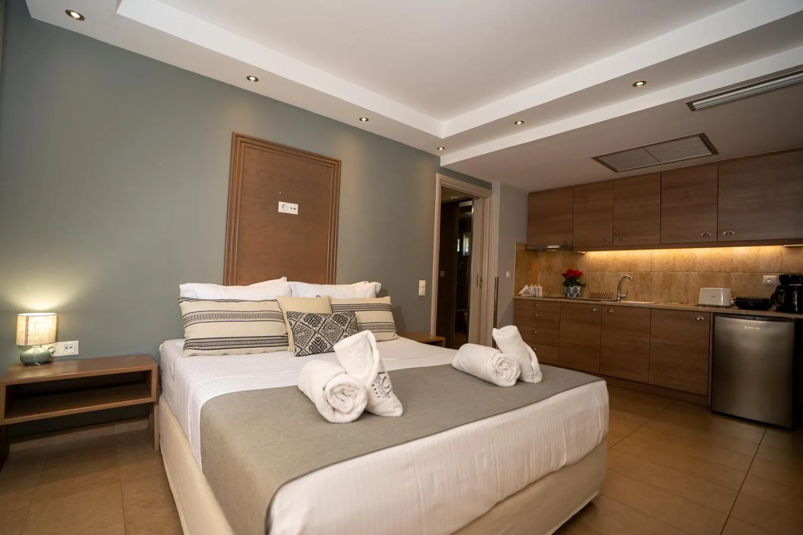 Bed in Zoe Seaside Resort