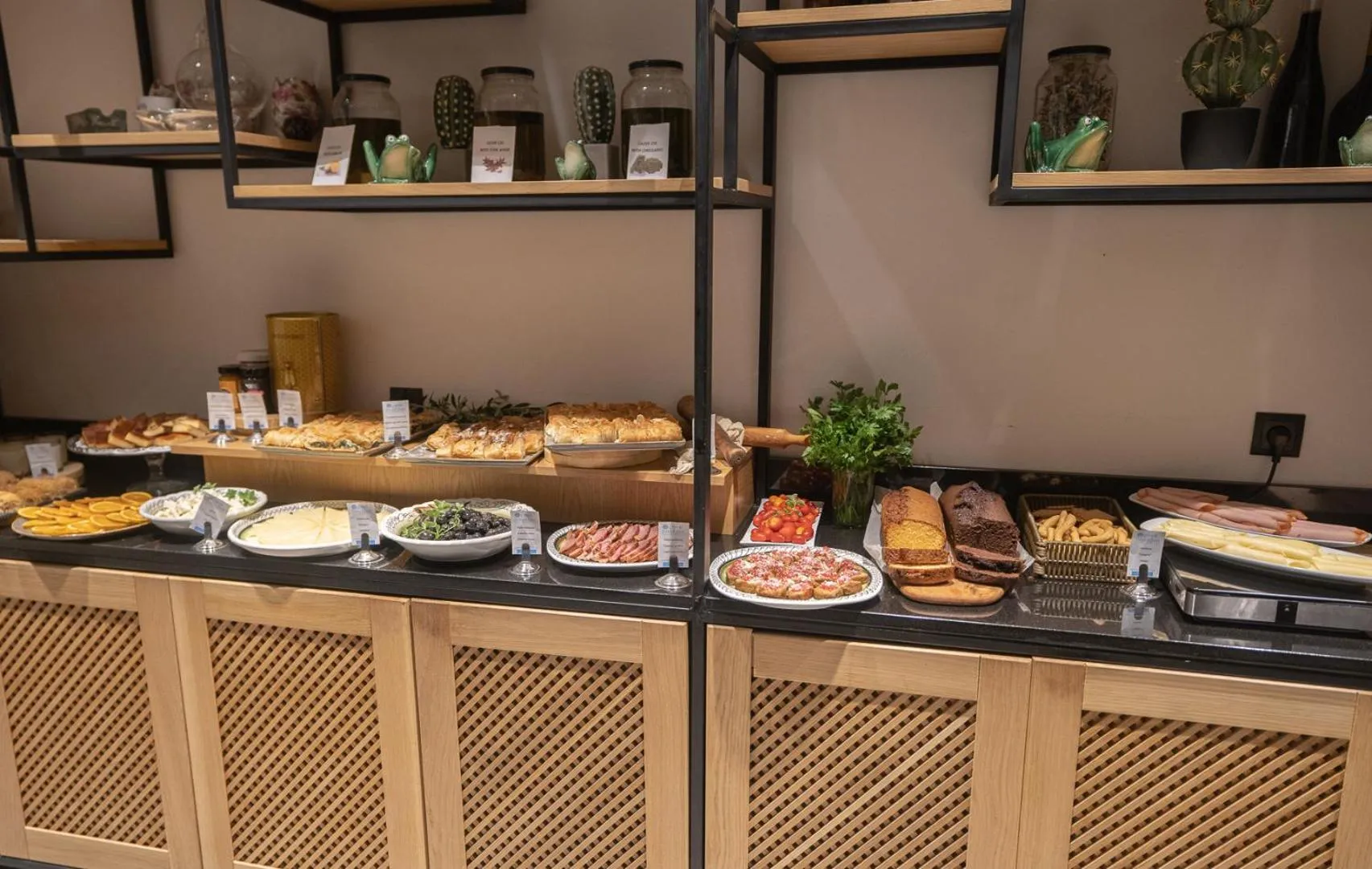 Buffet breakfast in Zoe Seaside Resort