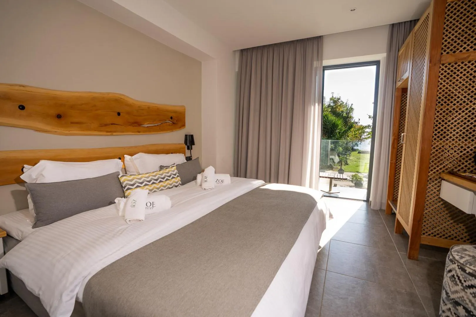 Bed in Zoe Seaside Resort