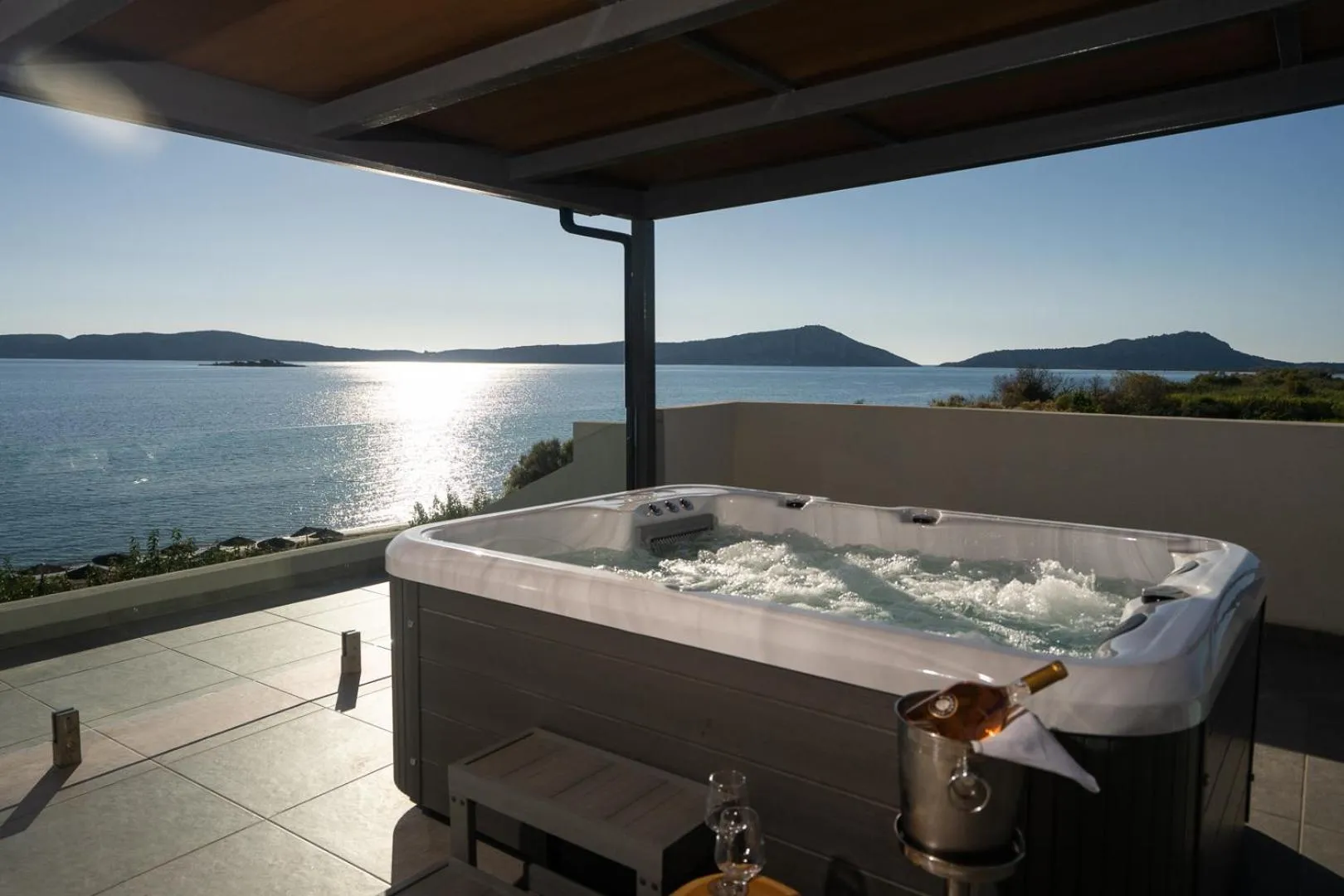 Hot Tub in Zoe Seaside Resort