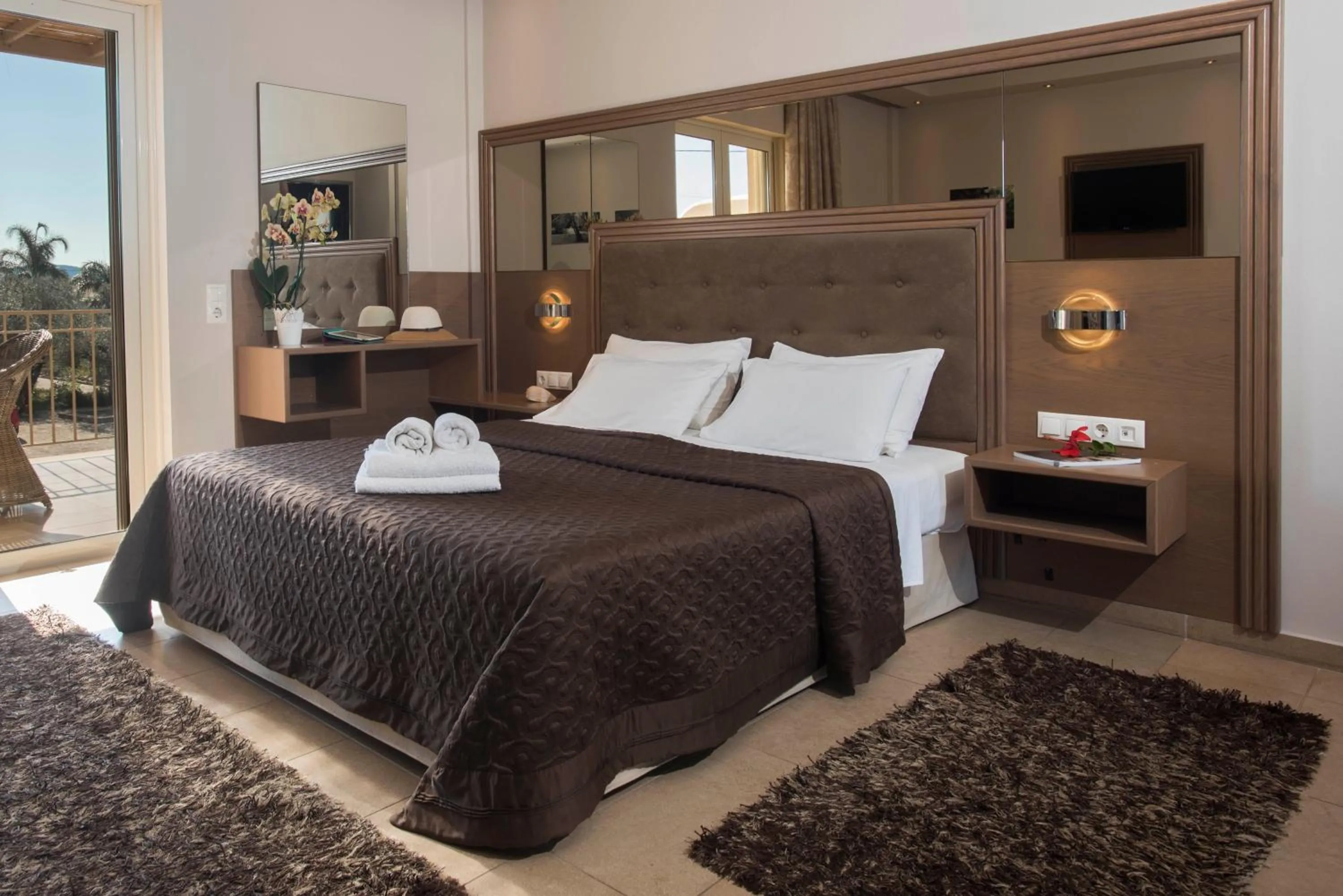 Bed in Zoe Seaside Resort