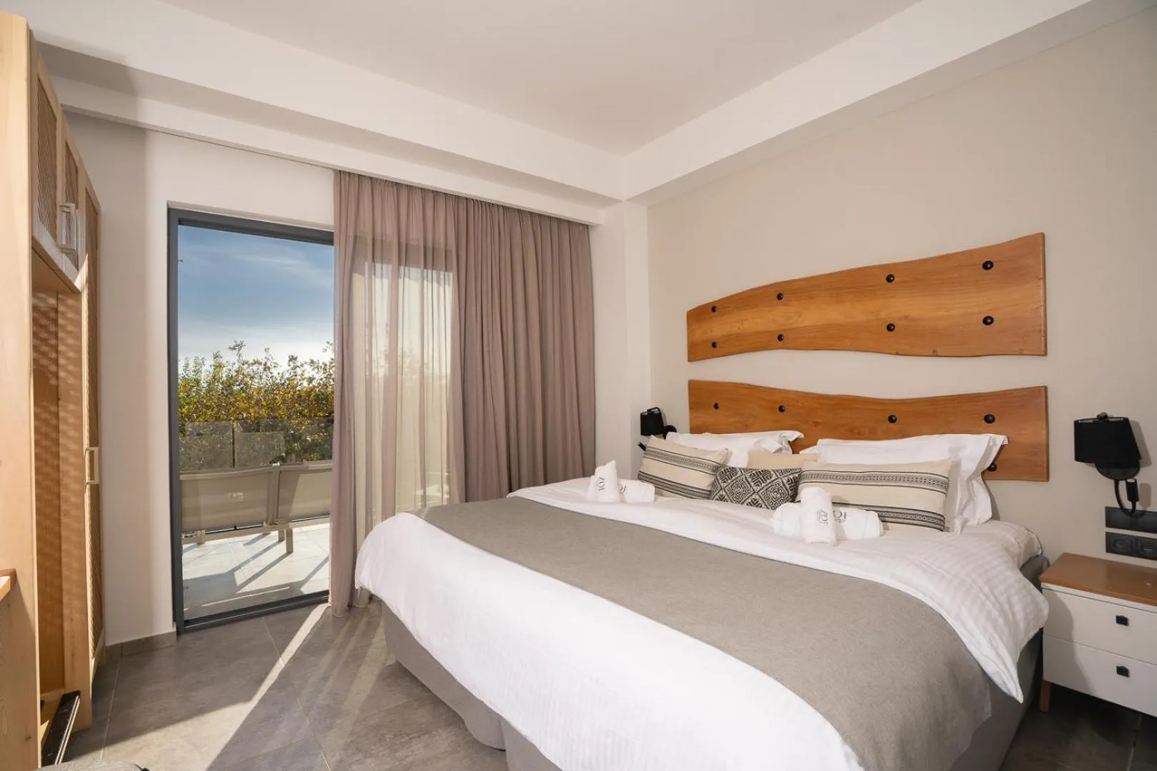 Bed in Zoe Seaside Resort