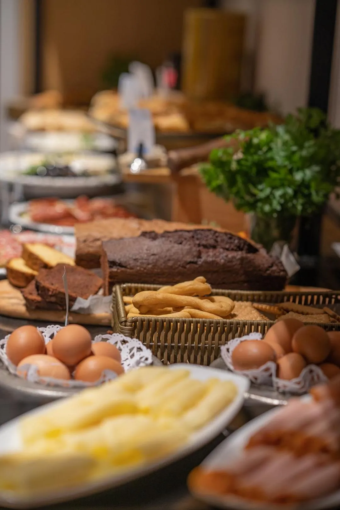 Buffet breakfast in Zoe Seaside Resort