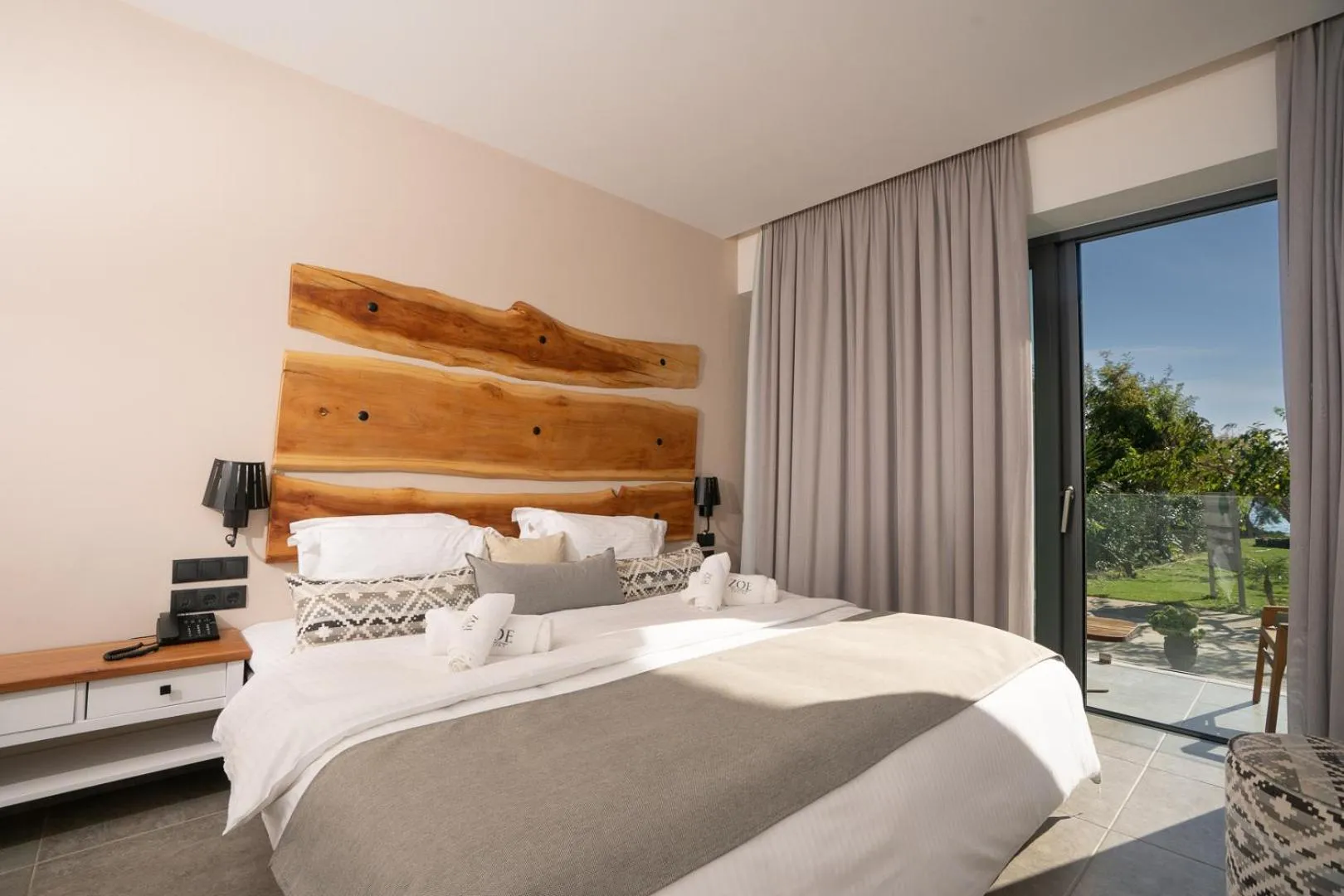 Bed in Zoe Seaside Resort